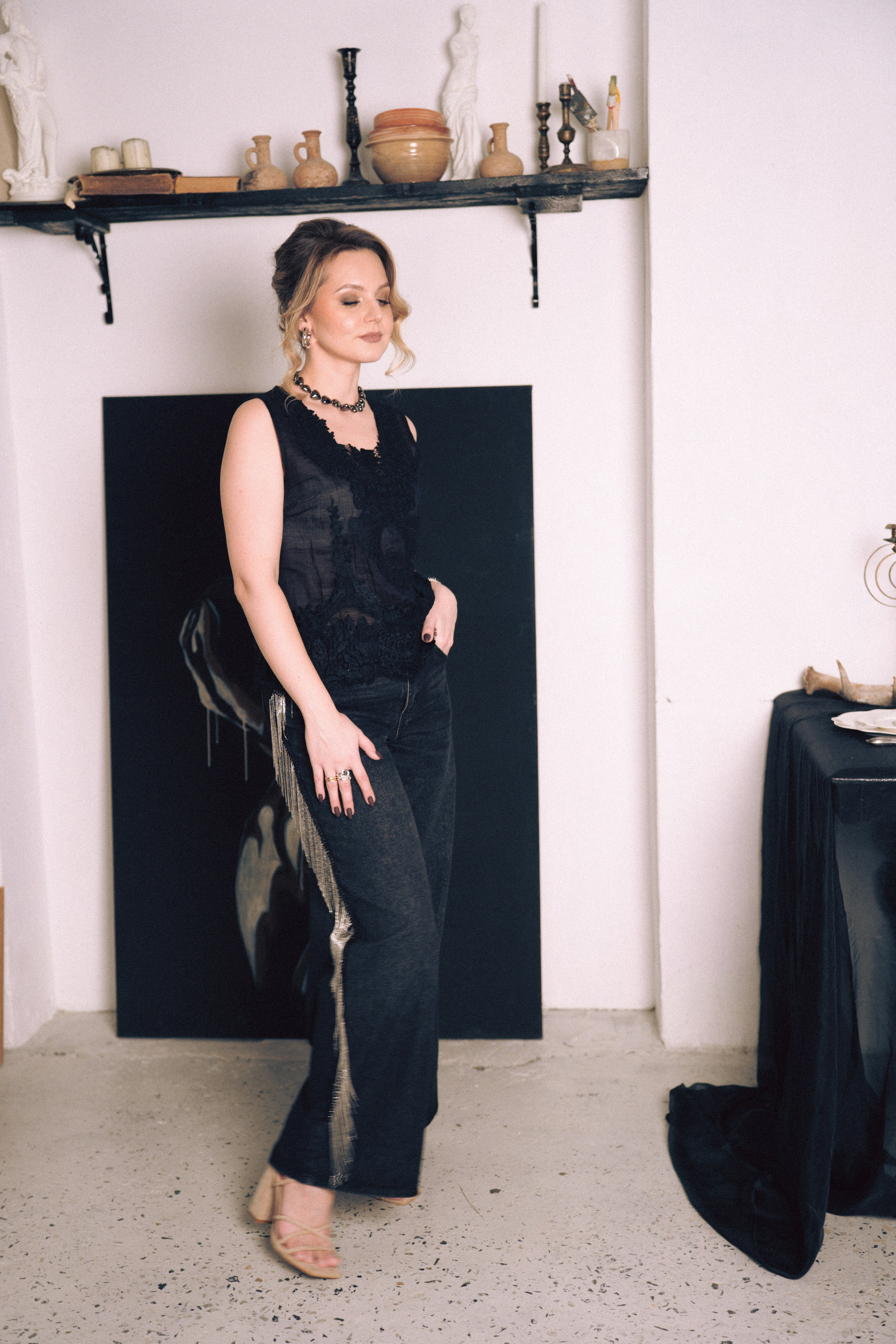 НОВОГОДНЯЯ ФОТОСЕСИИЯ В СТУДИИ ДЛЯ ДЕВУШКИ И ПРОГУЛКА ПО ЧЕРНЫШЕВСКОЙ. Профессиональный фотограф, Санкт-Петербург — Виктория Богомолова