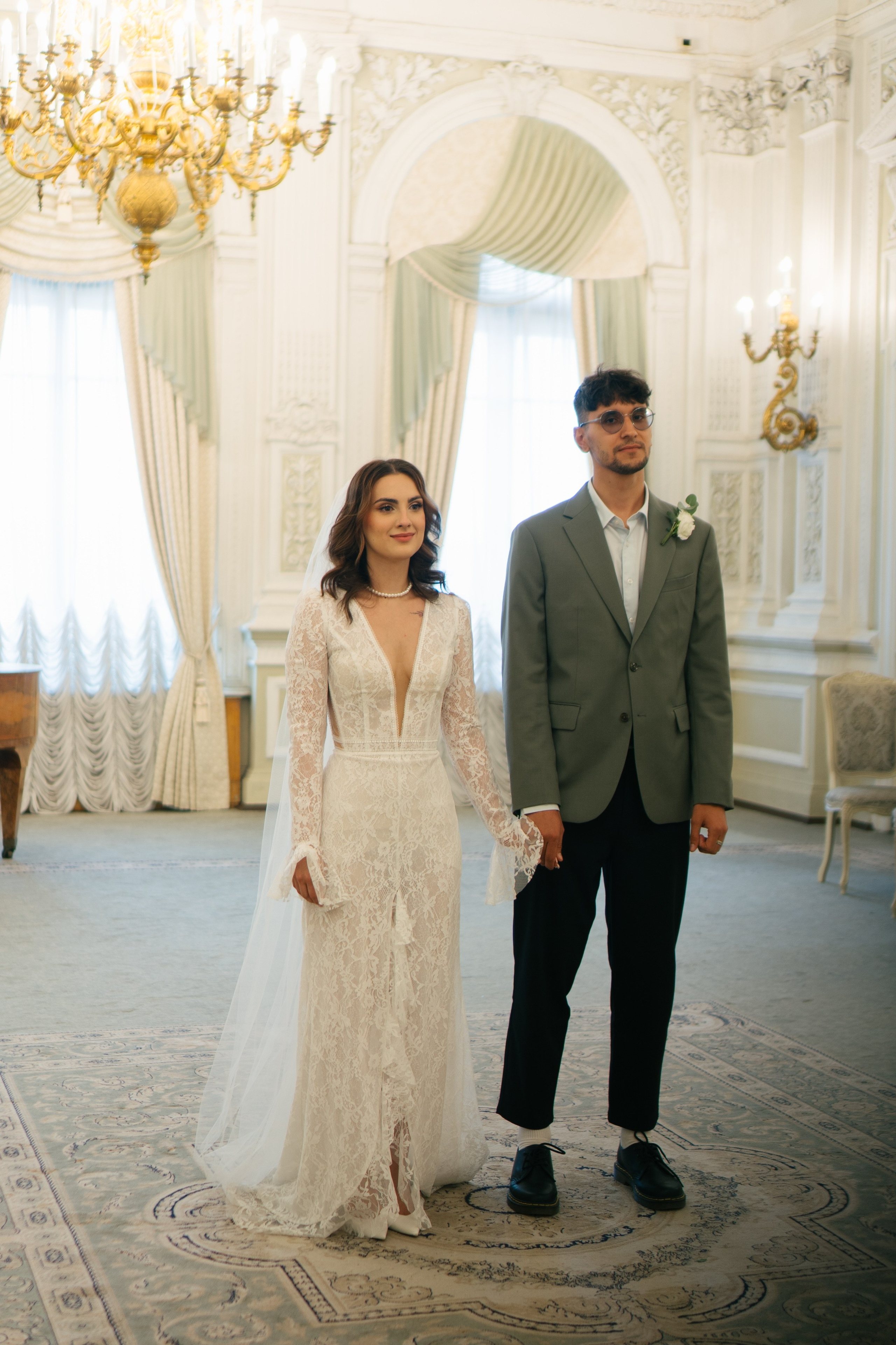 СВАДЕБНАЯ СЬЕМКА В ПЕРВОМ ДВОРЦЕ БРАКОСОЧЕТАНИЯ. Профессиональный фотограф, Санкт-Петербург — Виктория Богомолова