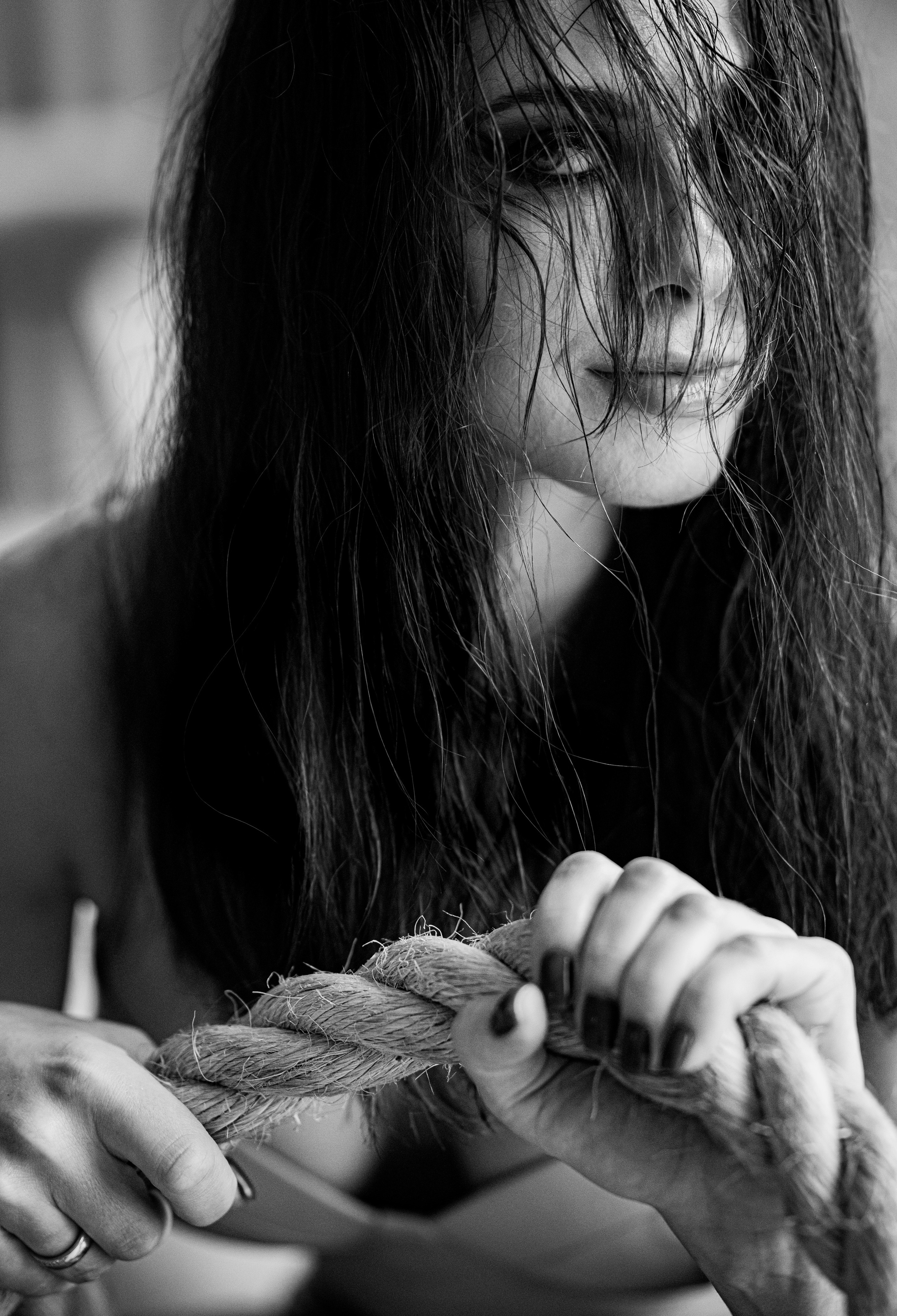 Женское. ЧБ Фотограф Ольга Лесли