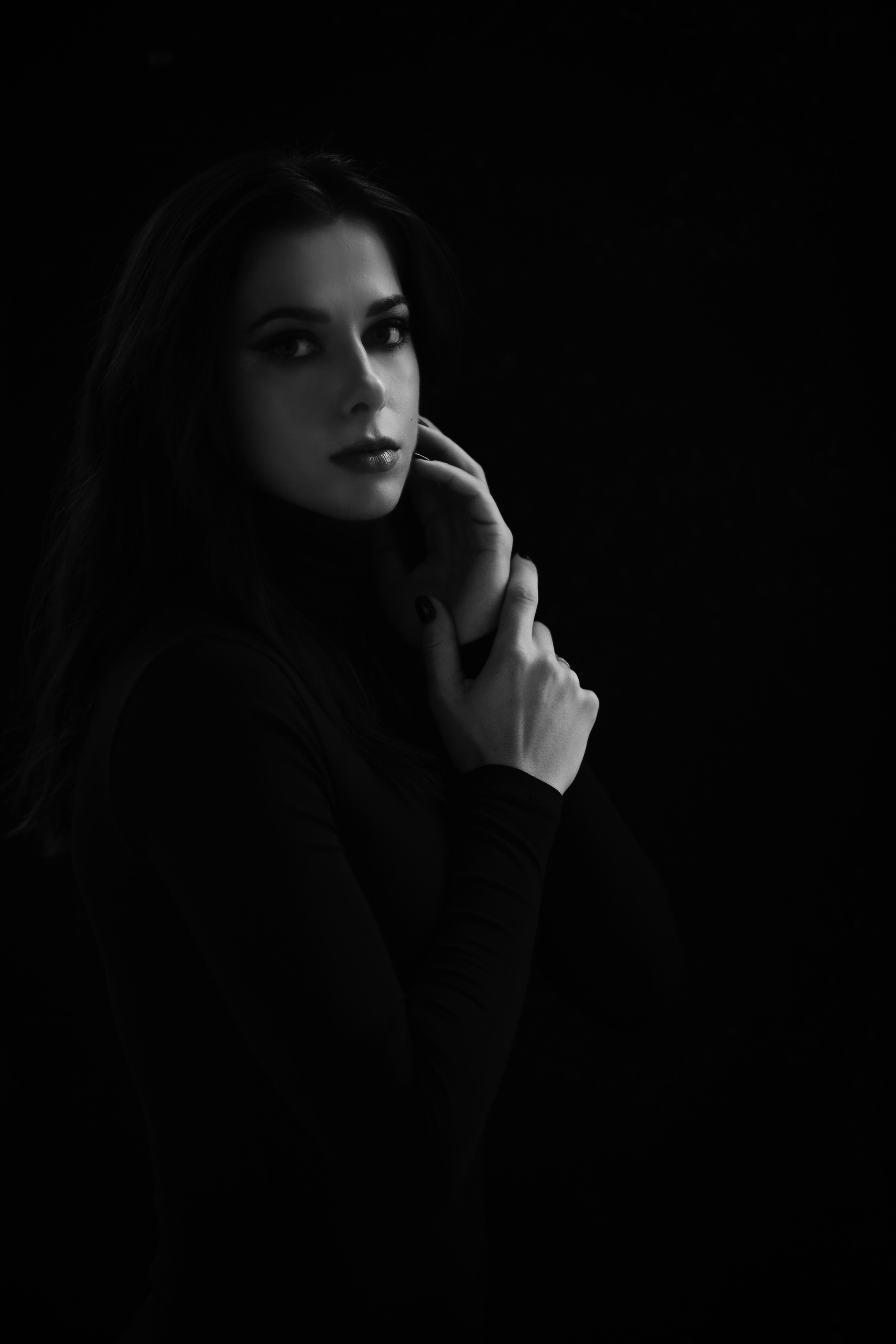 Женское. ЧБ Фотограф Ольга Лесли