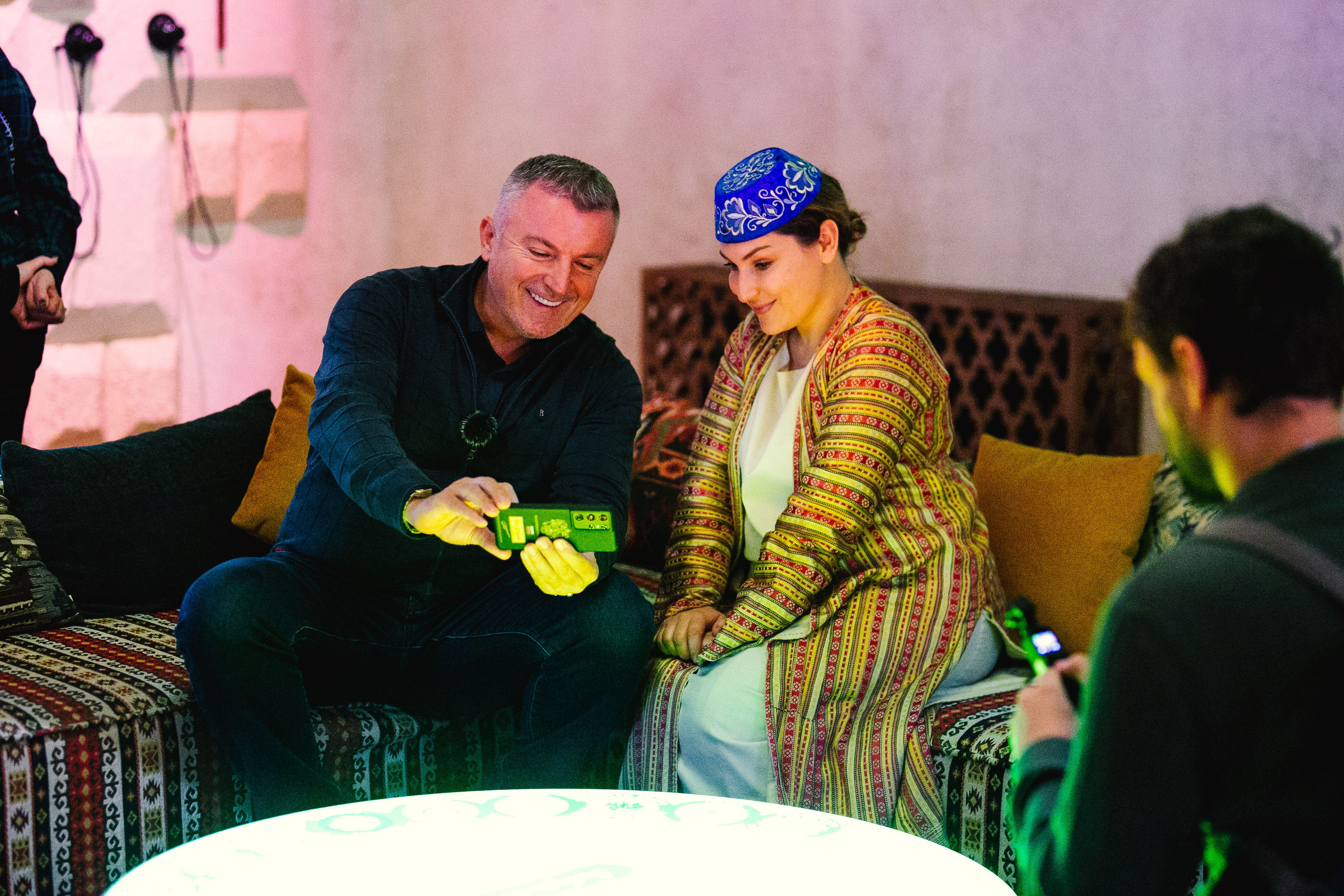 Сербская делигация в Новом Херсонесе. Фотограф в Крыму