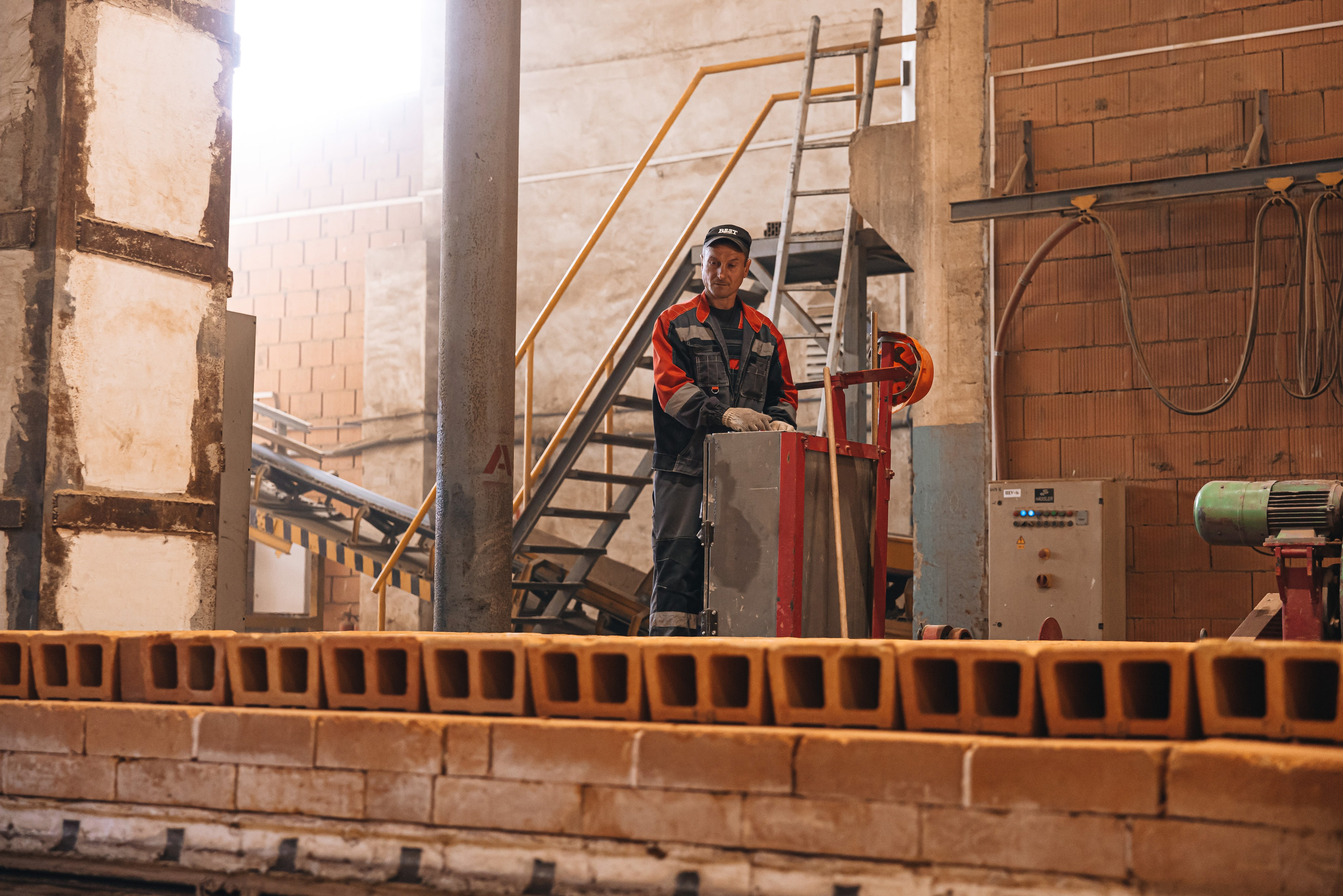 BKK. The content is a survey of the factory. KRIS KRUPINNIKOVA