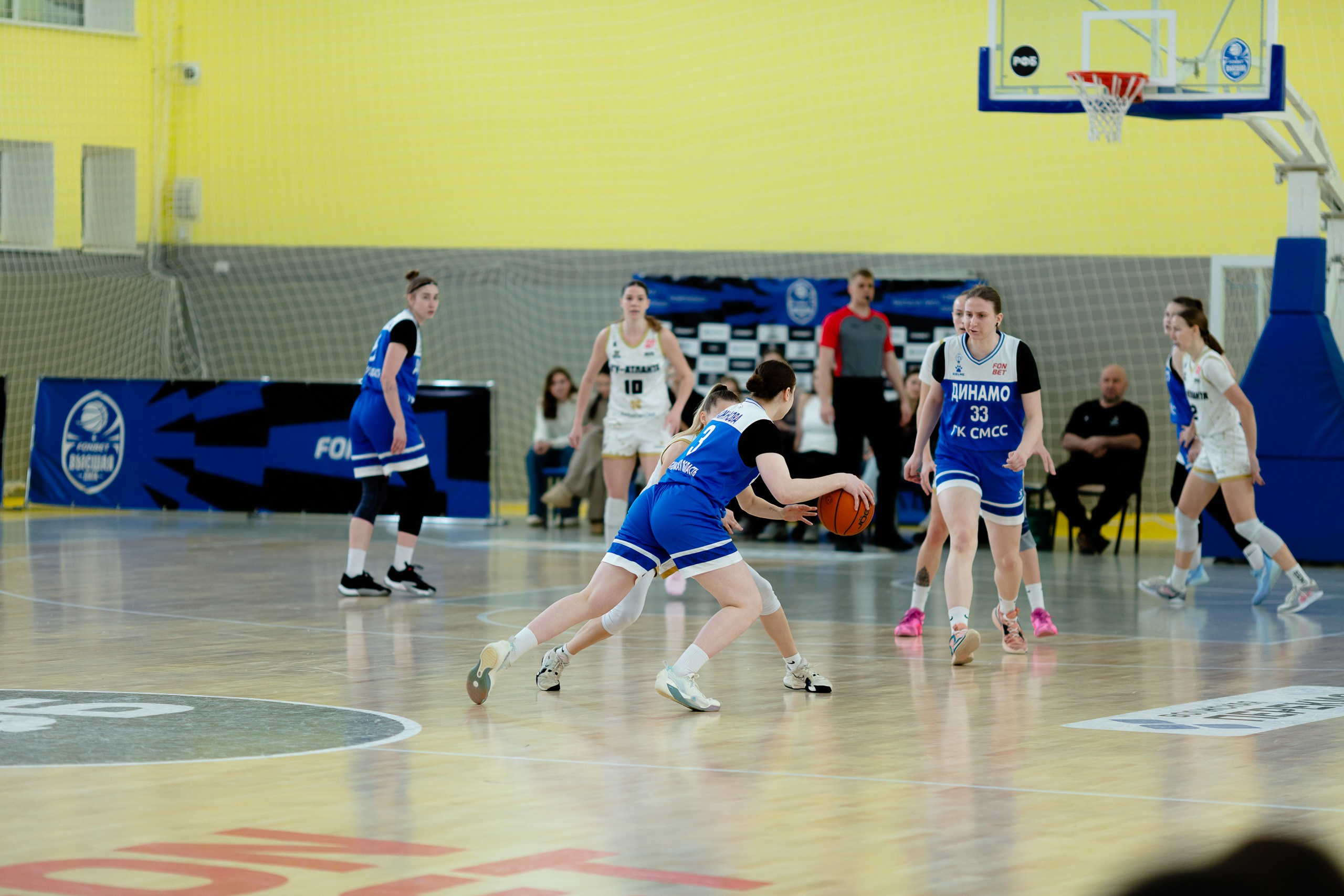 ЧГУ-Атланта — Динамо / 1 игра. Фотография