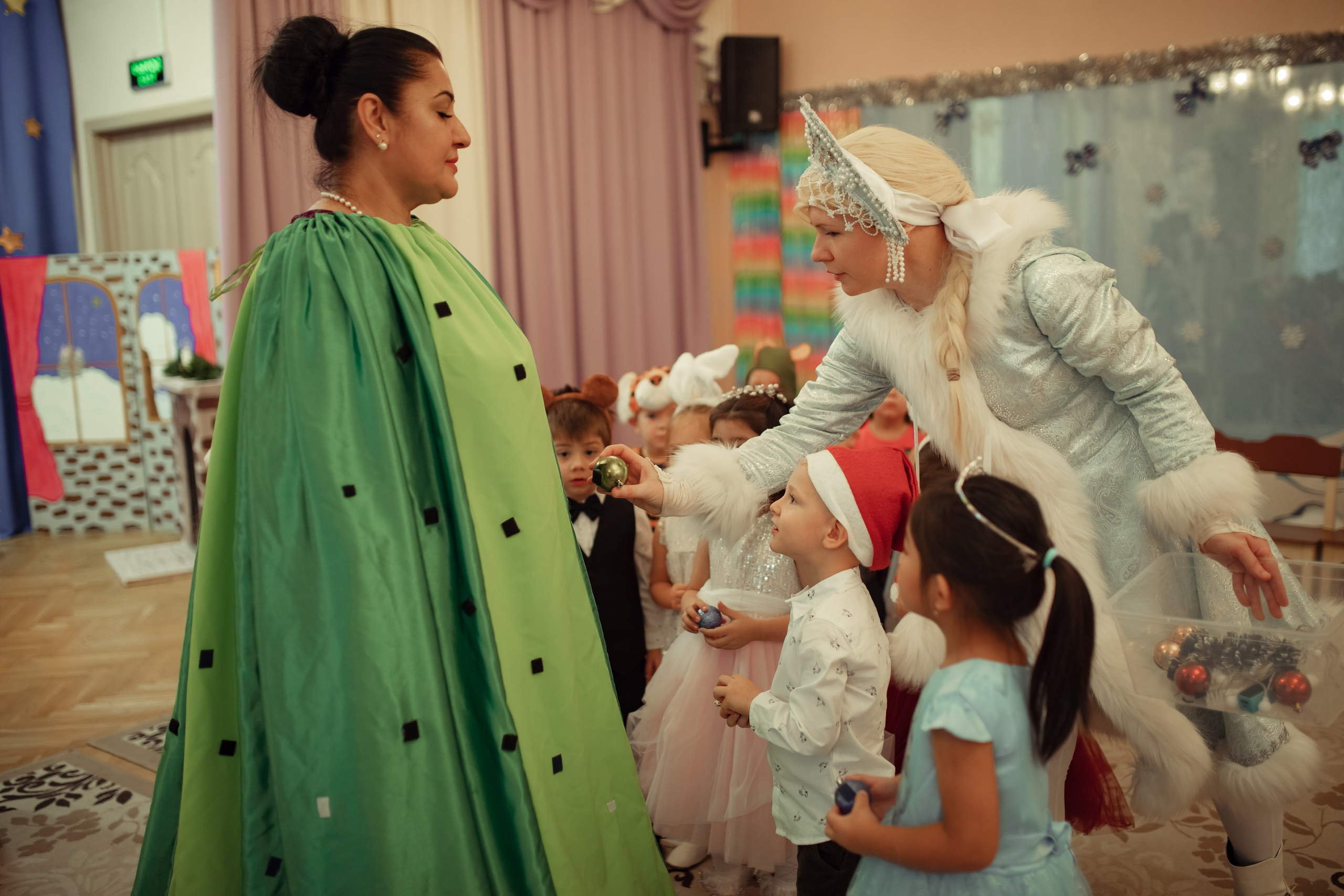 Новогодний утренник в детском саду. Семейный и детский фотограф в Москве Дорогова Екатерина