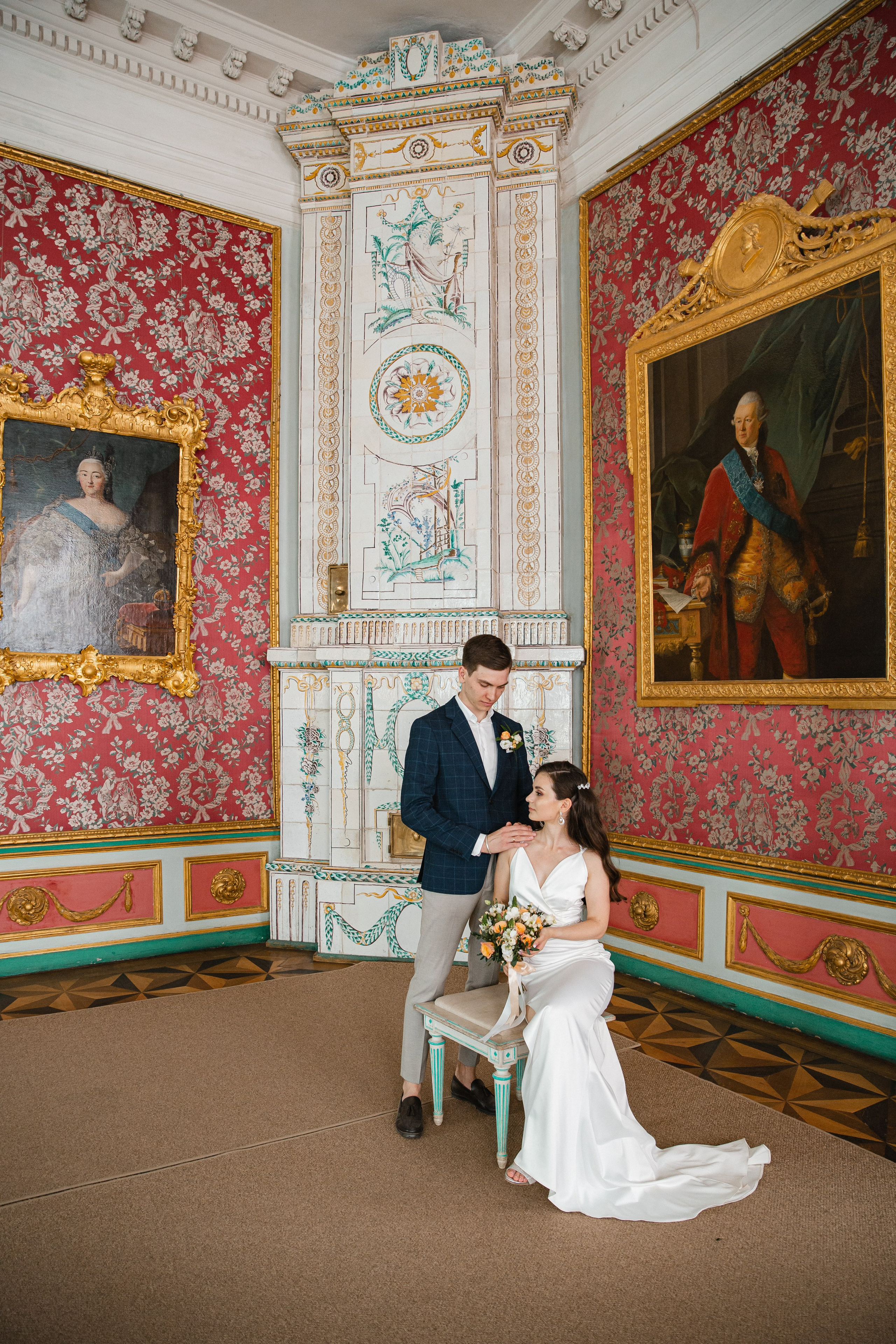 Свадебная фотосессия в усадьбе Кусково. Фотограф и видеограф Анна Домашенко