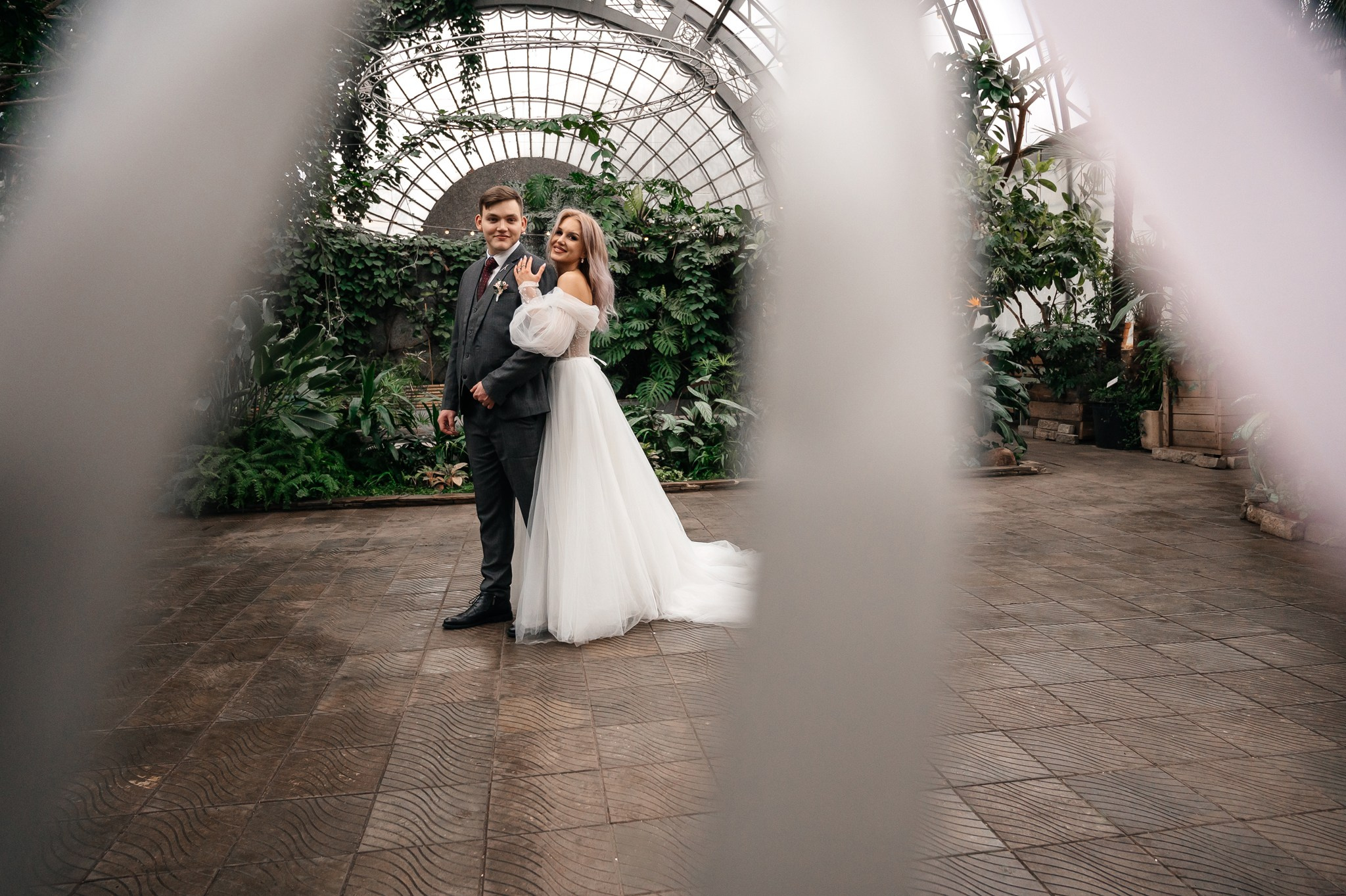 Оранжерея Таврического сада. Свадебный и семейный фотограф из Санкт-Петербурга Климов Анатолий