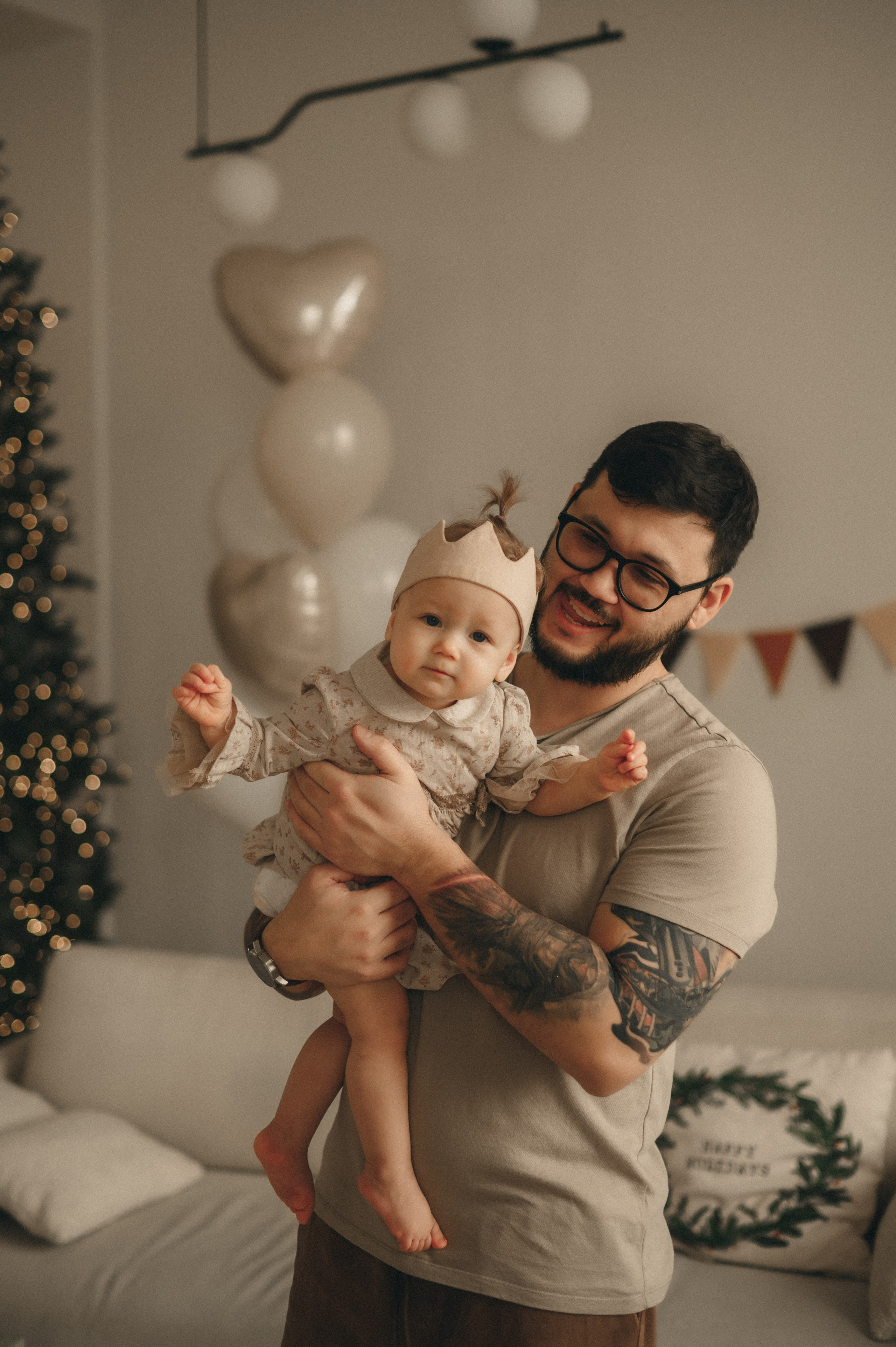 Первый и Годик и Новый Год Леи. Семейный фотограф в г. Ставрополь, Сорокина Мария