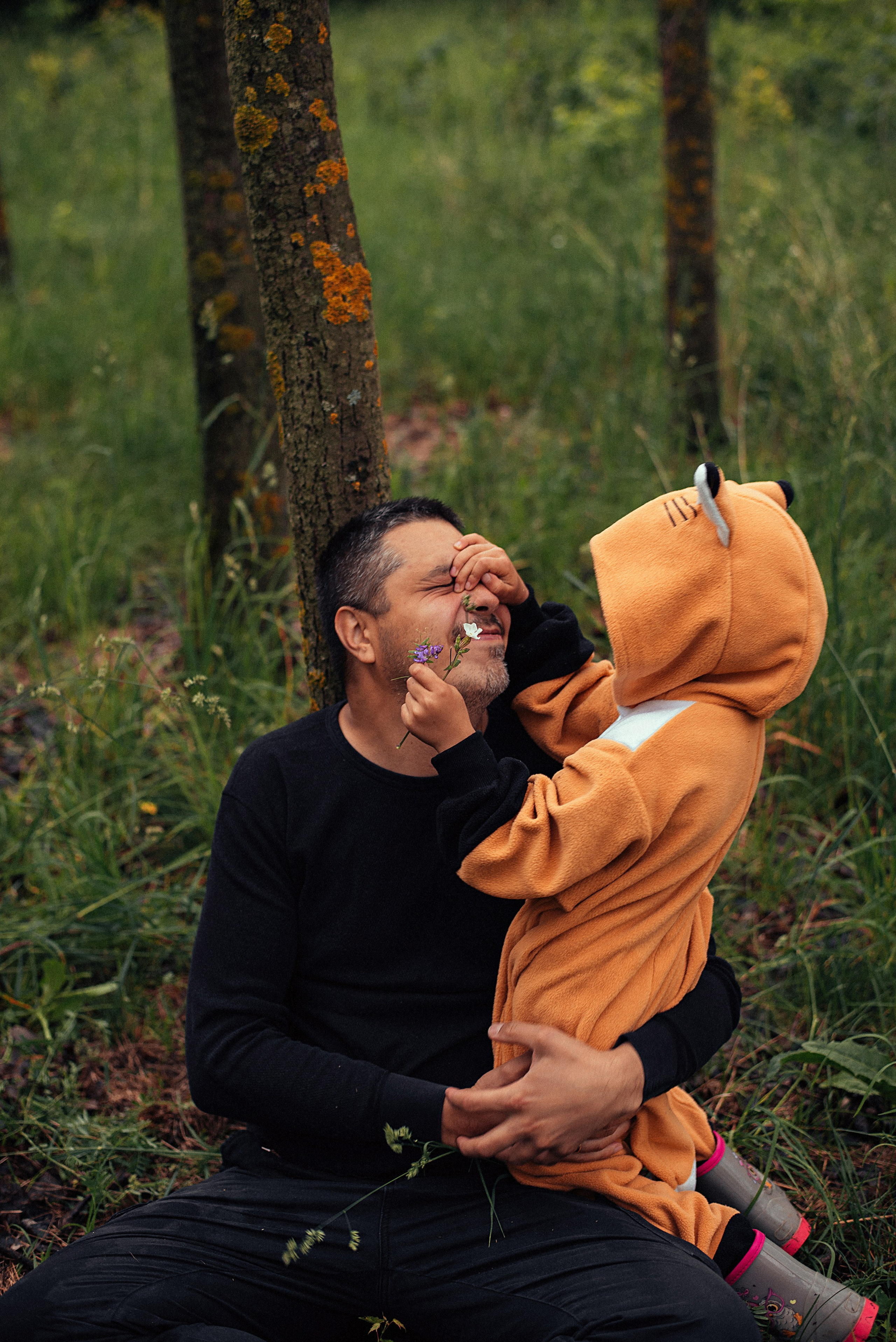 Алиса и ее папа. Фотограф Шудра Яна