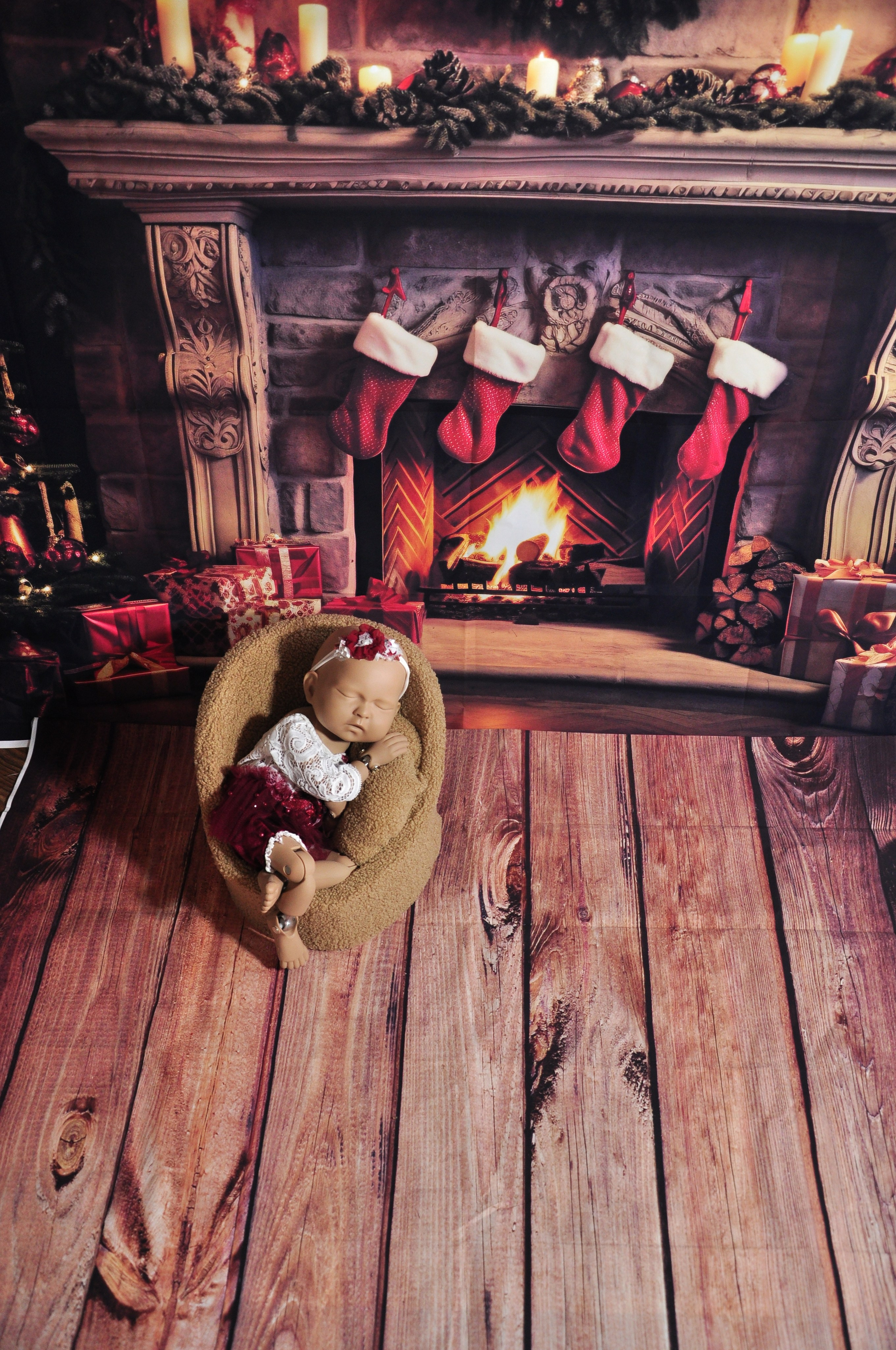 Новогодние образы. Newborn42.ru Фотограф новорожденных  г. Кемерово Агафонова Жанна