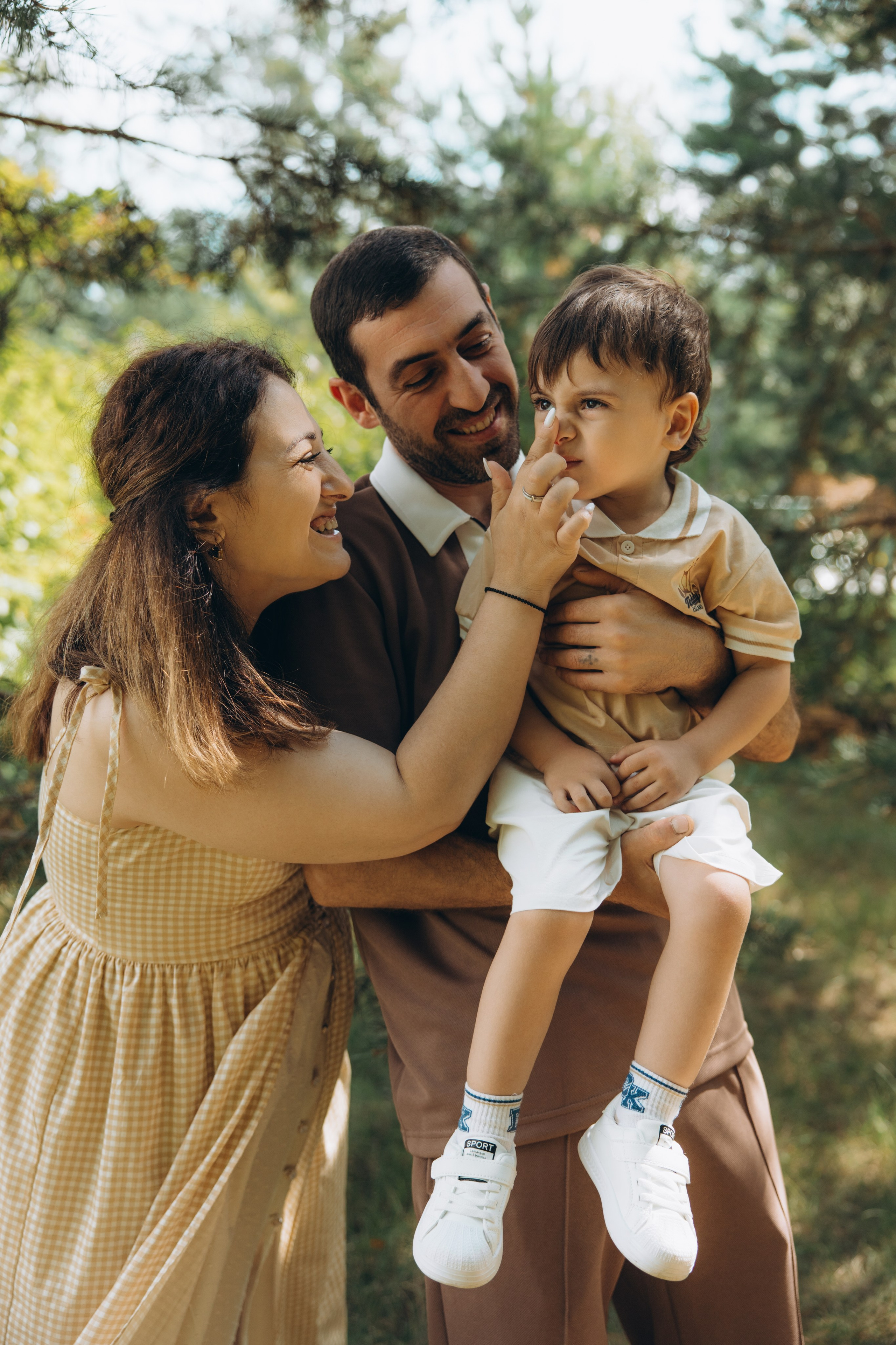 Семейная фотосессия в парке ЦПКиО. Свадебный, семейный фотограф в Иркутске Светлана Макаричева