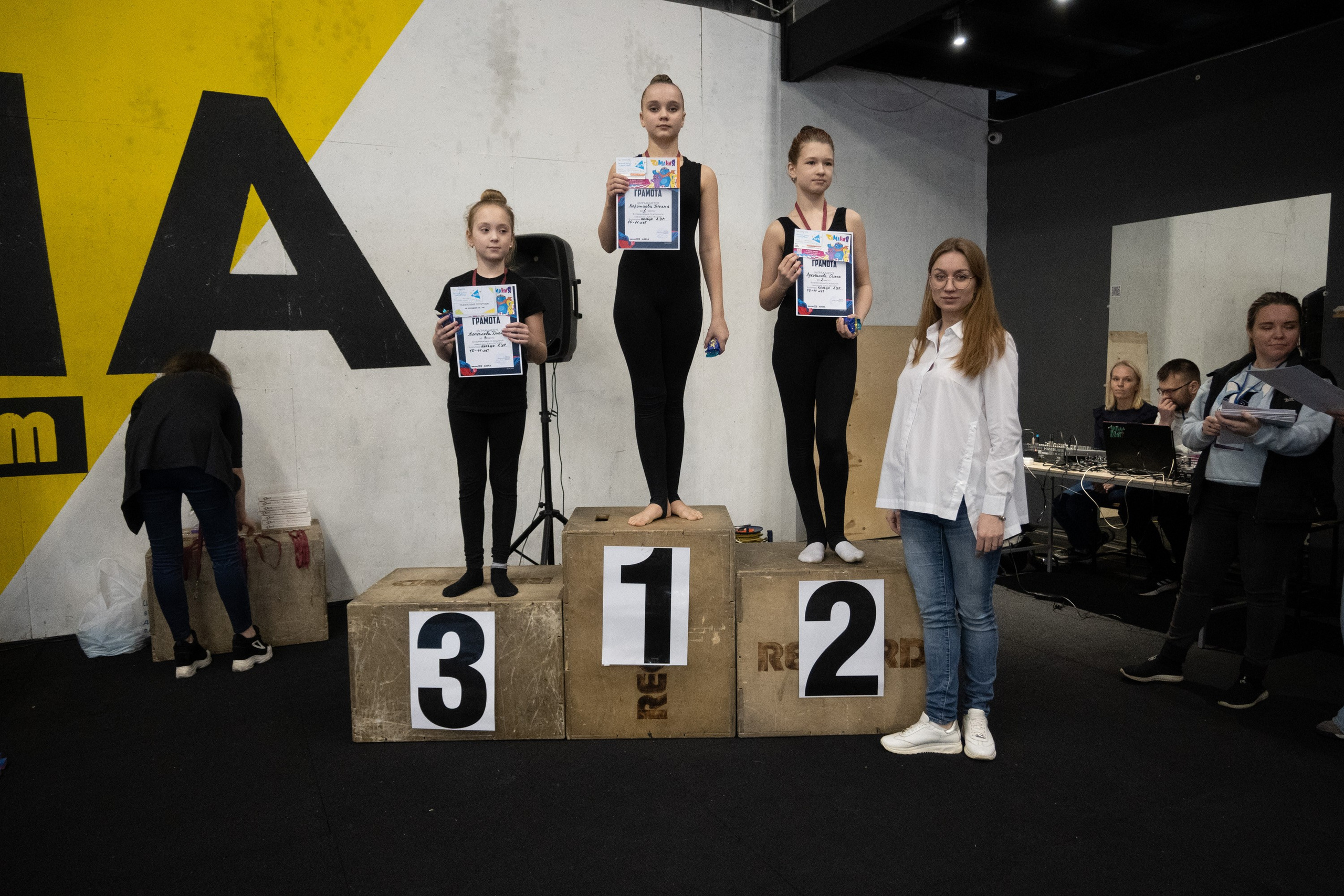 Внутриклубные соревнования по воздушной гимнастике 02.04.23