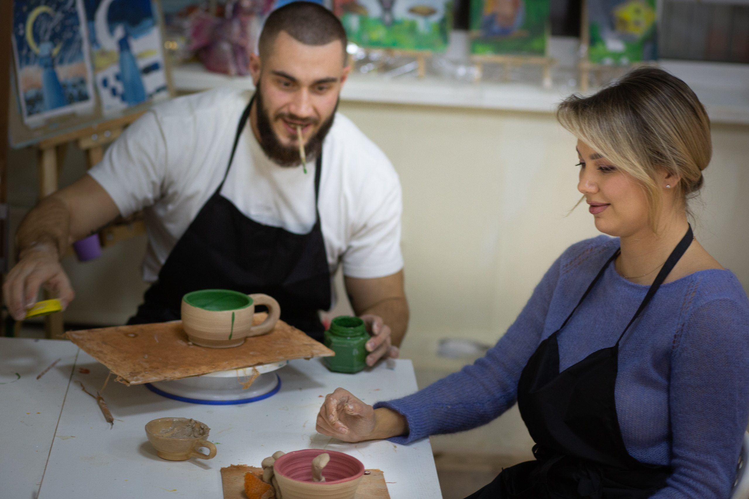 Мастер-класс для двоих. Фотограф в Новосибирске Краснова Евгения