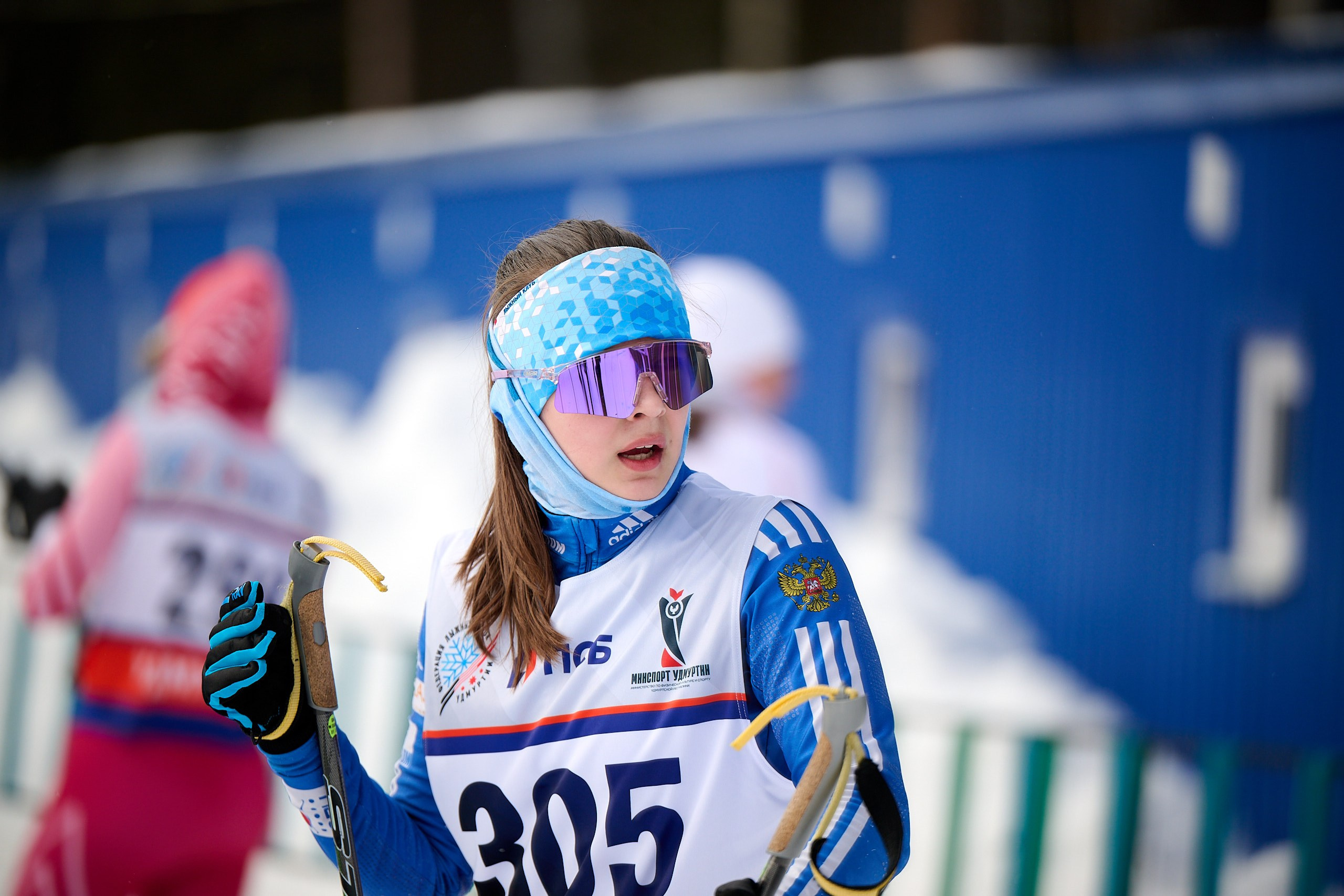Всероссийские соревнования по лыжным гонкам «Пионерская правда». Ижевс. Спортивный репортажный фотограф в Ижевске Сергей Мерзляков