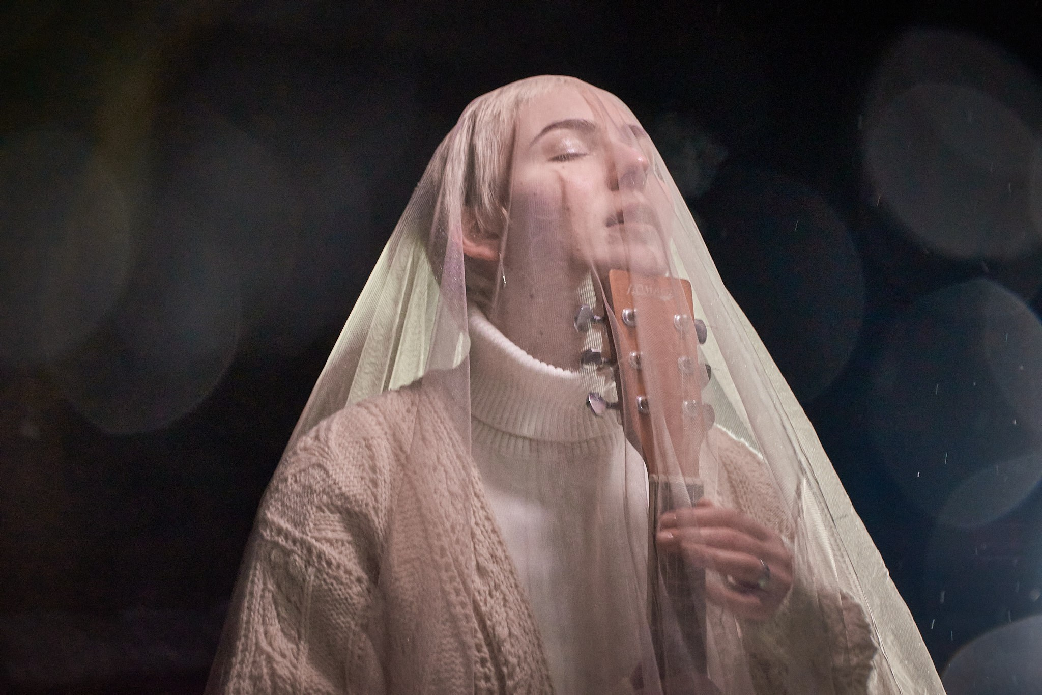 Unique photo shoot for musicians