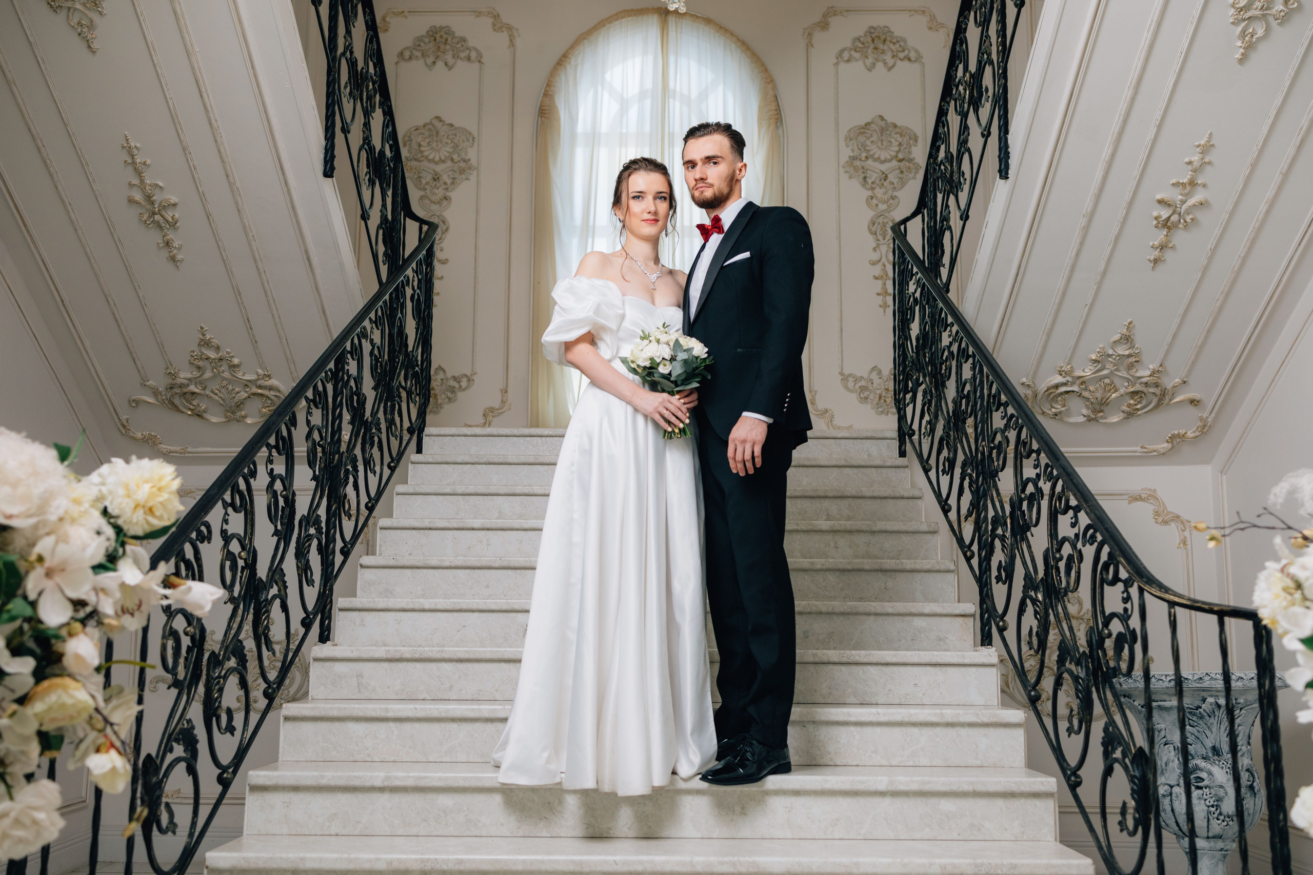 В студии. Свадебный фотограф в Москве Арчылан Николаев