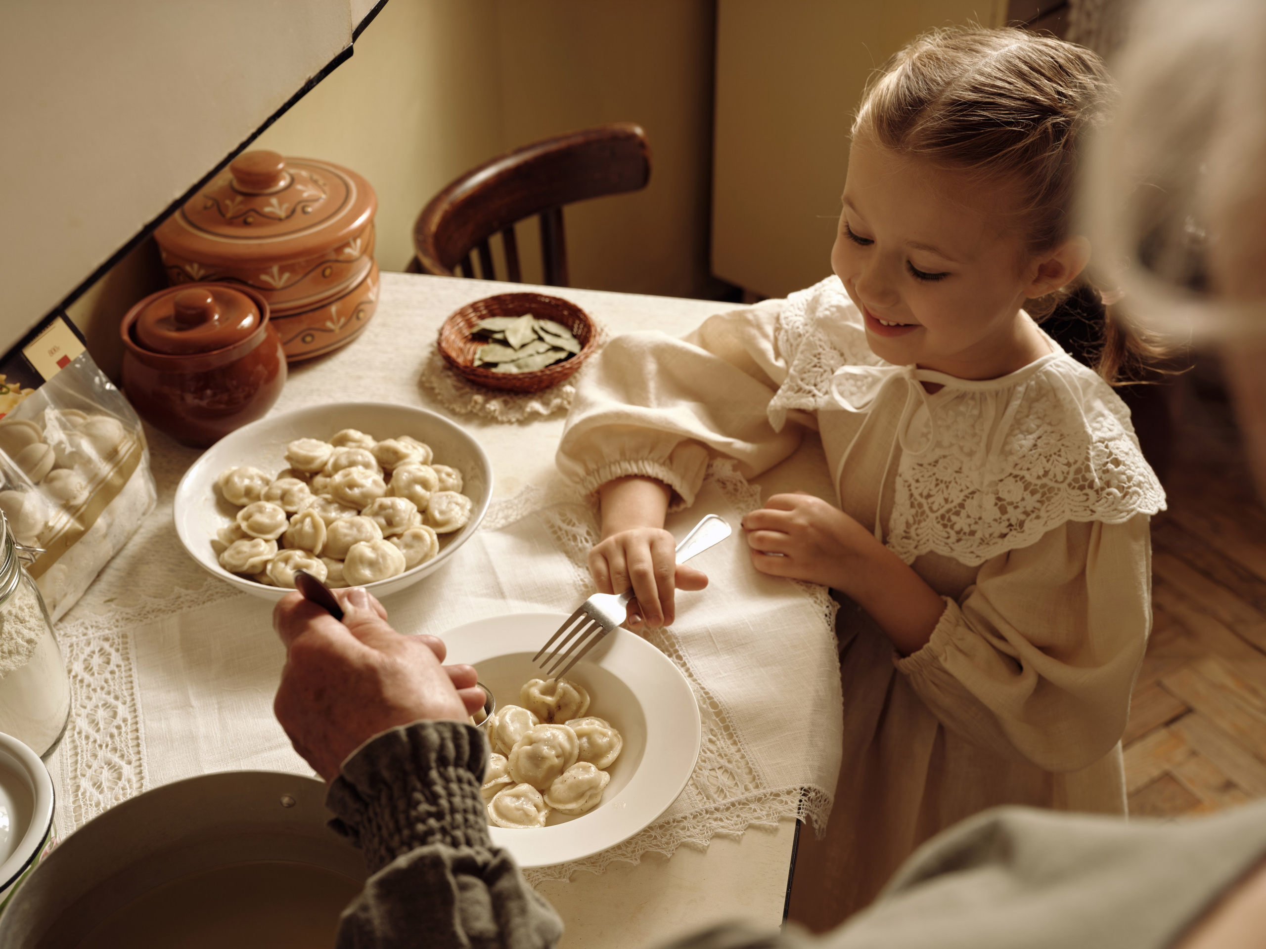 Стилизация для компании замороженных полуфабрикатов «Сальников». Стилист Александра Шеремет