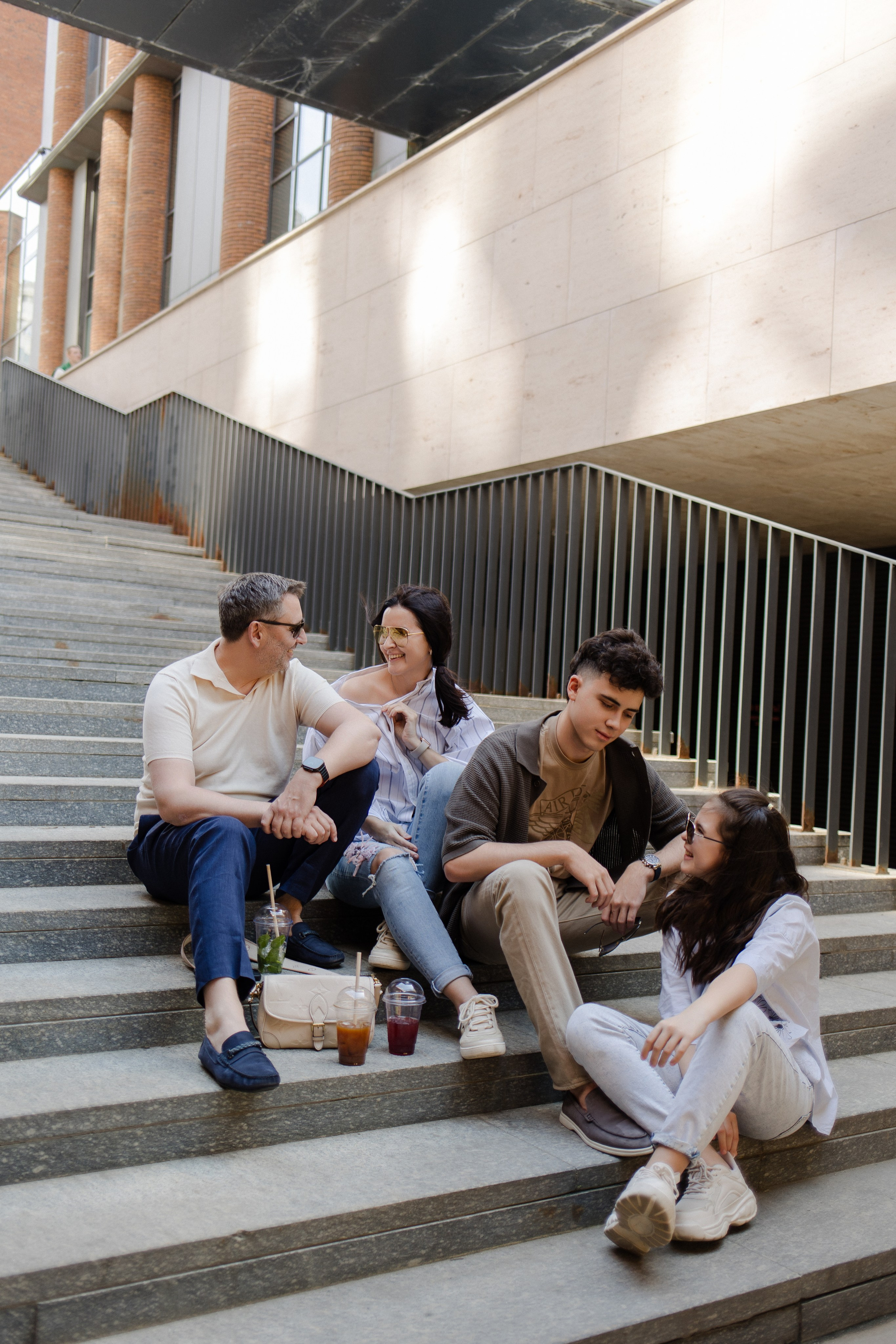 Алена с семьей. Семейный и детский фотограф в Москве Кузьмина Мария