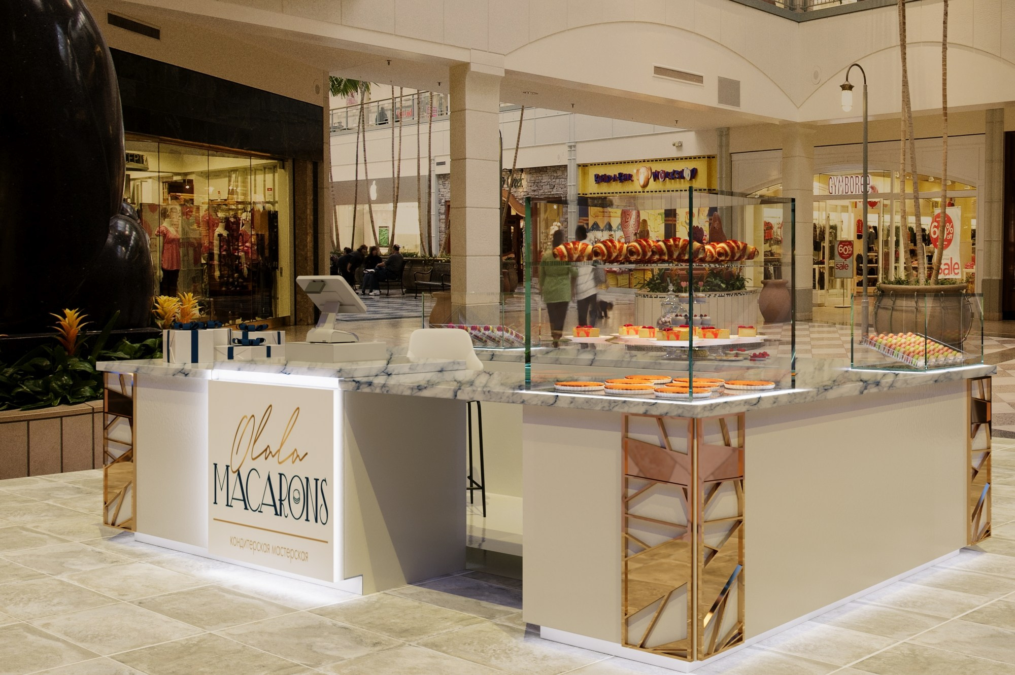 Коммерция. 3D Визуализация интерьеров жилых и коммерческих помещений