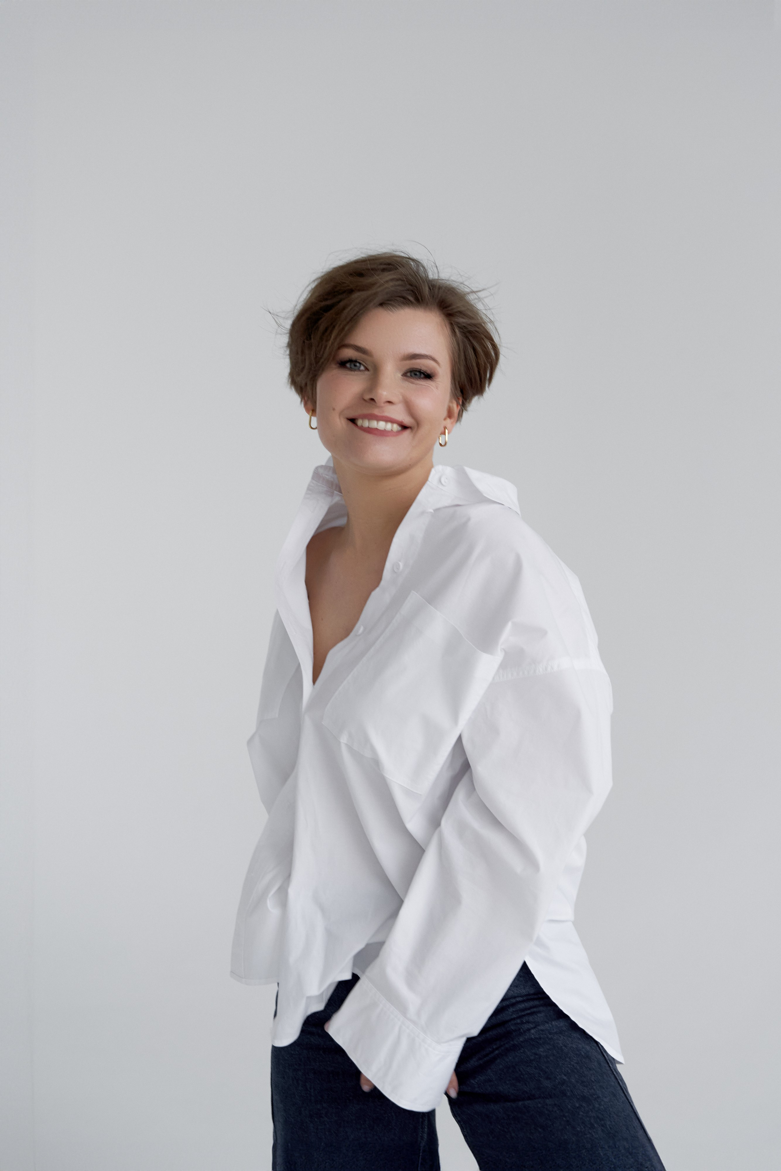 Студийная индивидуальная фотосессия. Портретный фотограф в Санкт-Петербурге Анна Тукаева