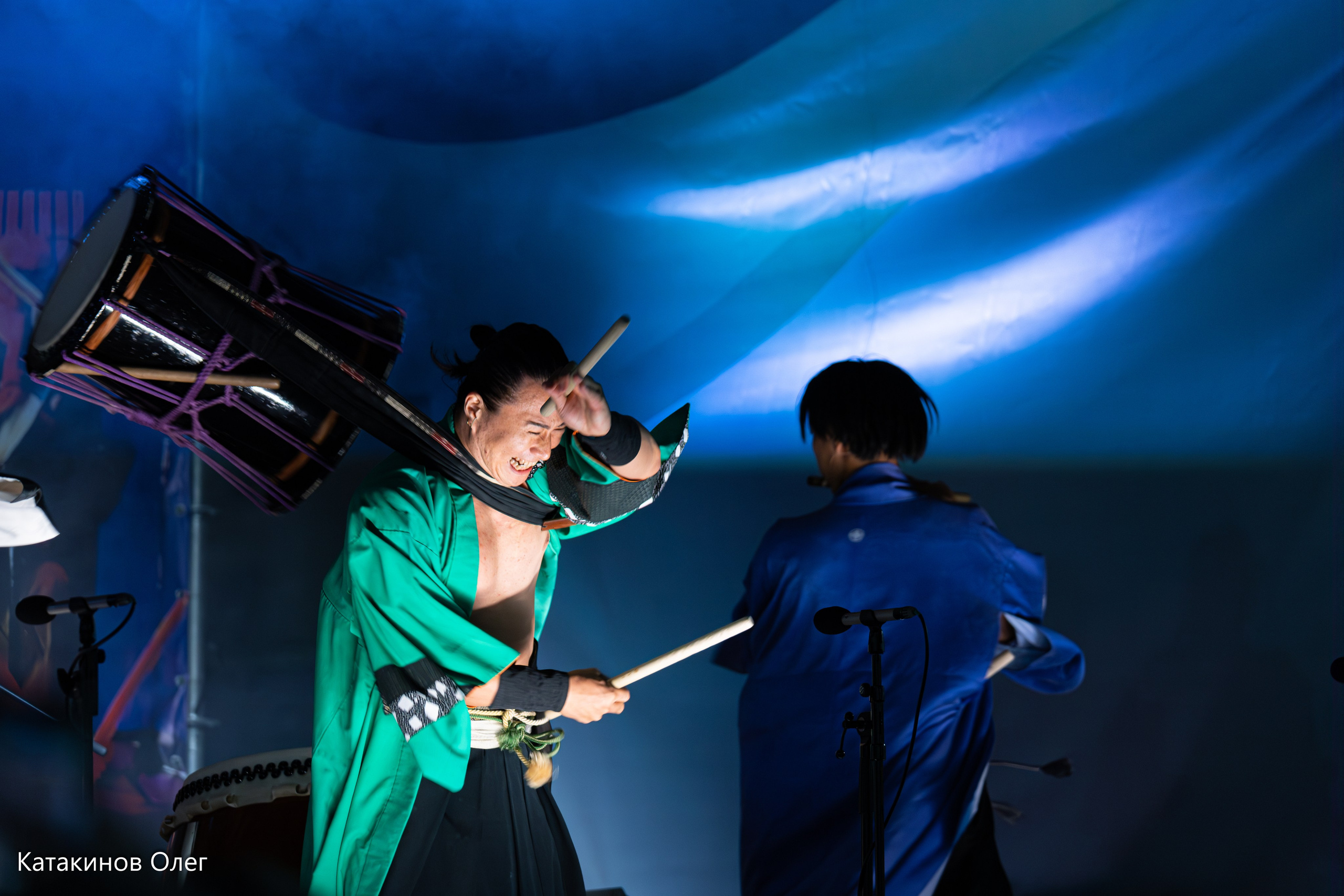 Японские барабанщики тайко «Nobushi». Олег Катакинов| Репортажный фотограф в городе у моря (Владивосток)