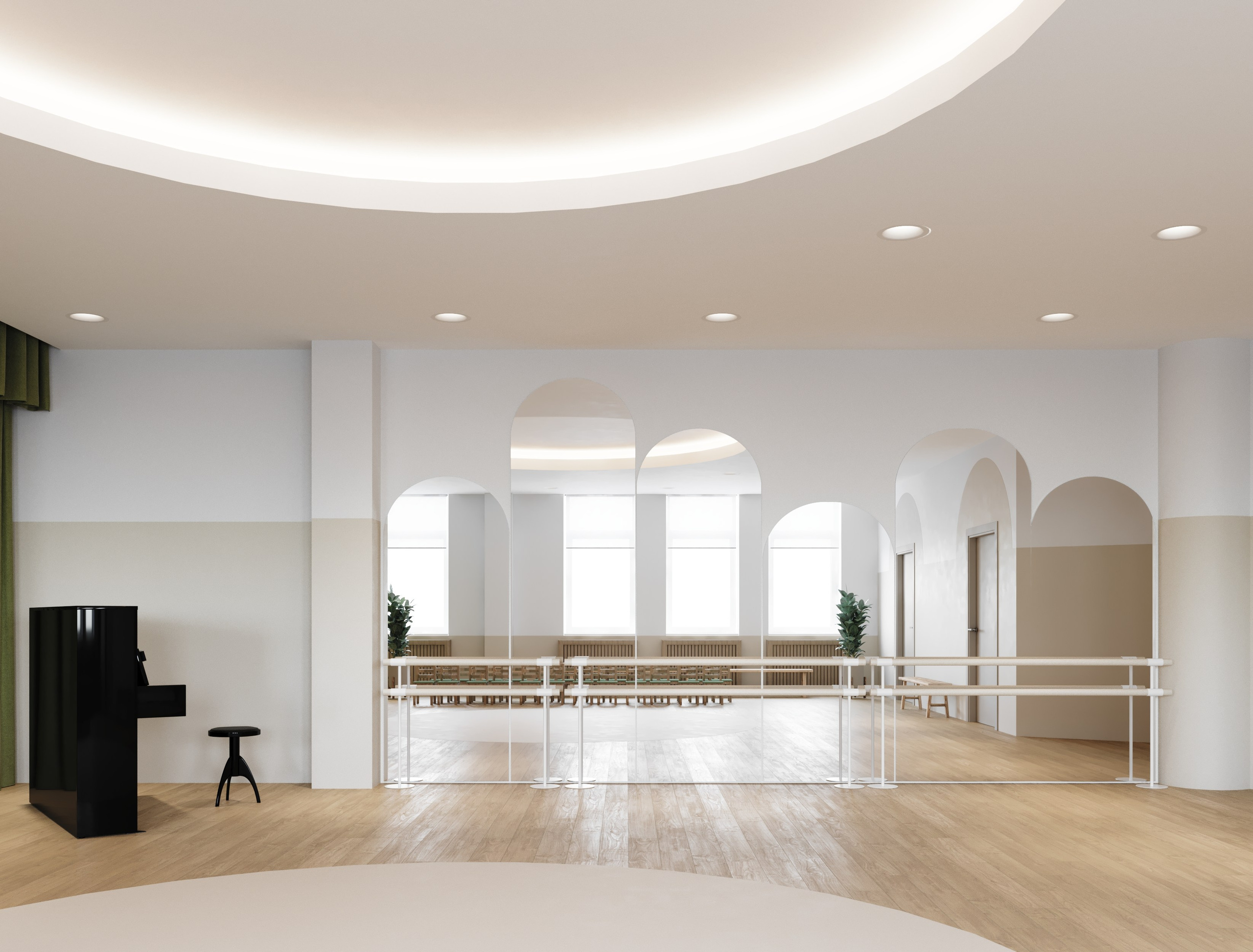 Детский Сад в Люберцах. Архитектурные интерьеры