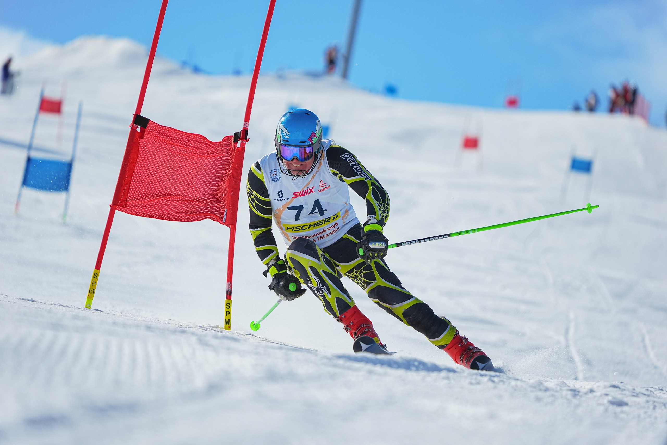 Соревнования «Приз горнолыжного клуба Леонида Тягачева», GS, 2024. Фотограф Студитский Евгений