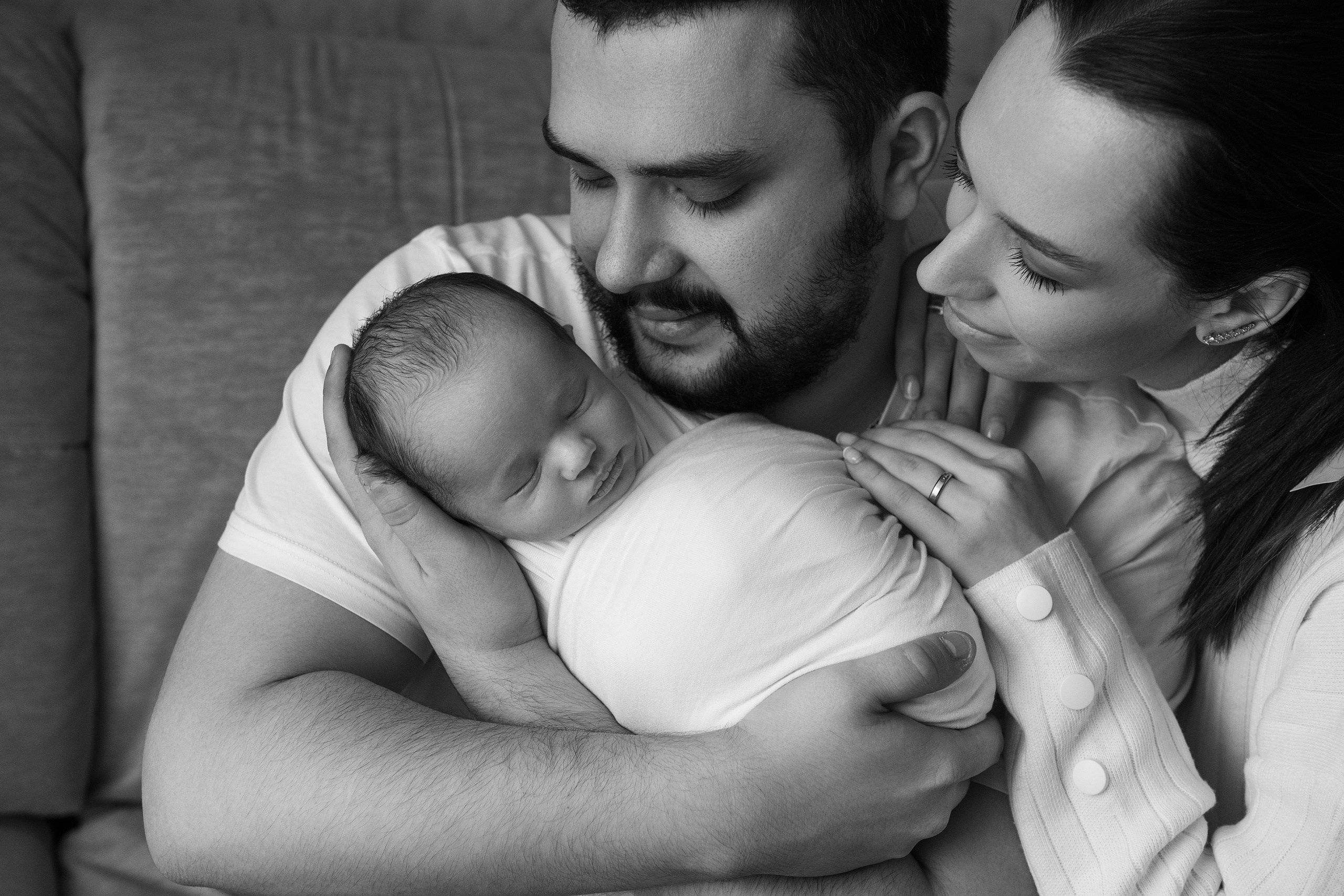 С родителями. Анна Полякова