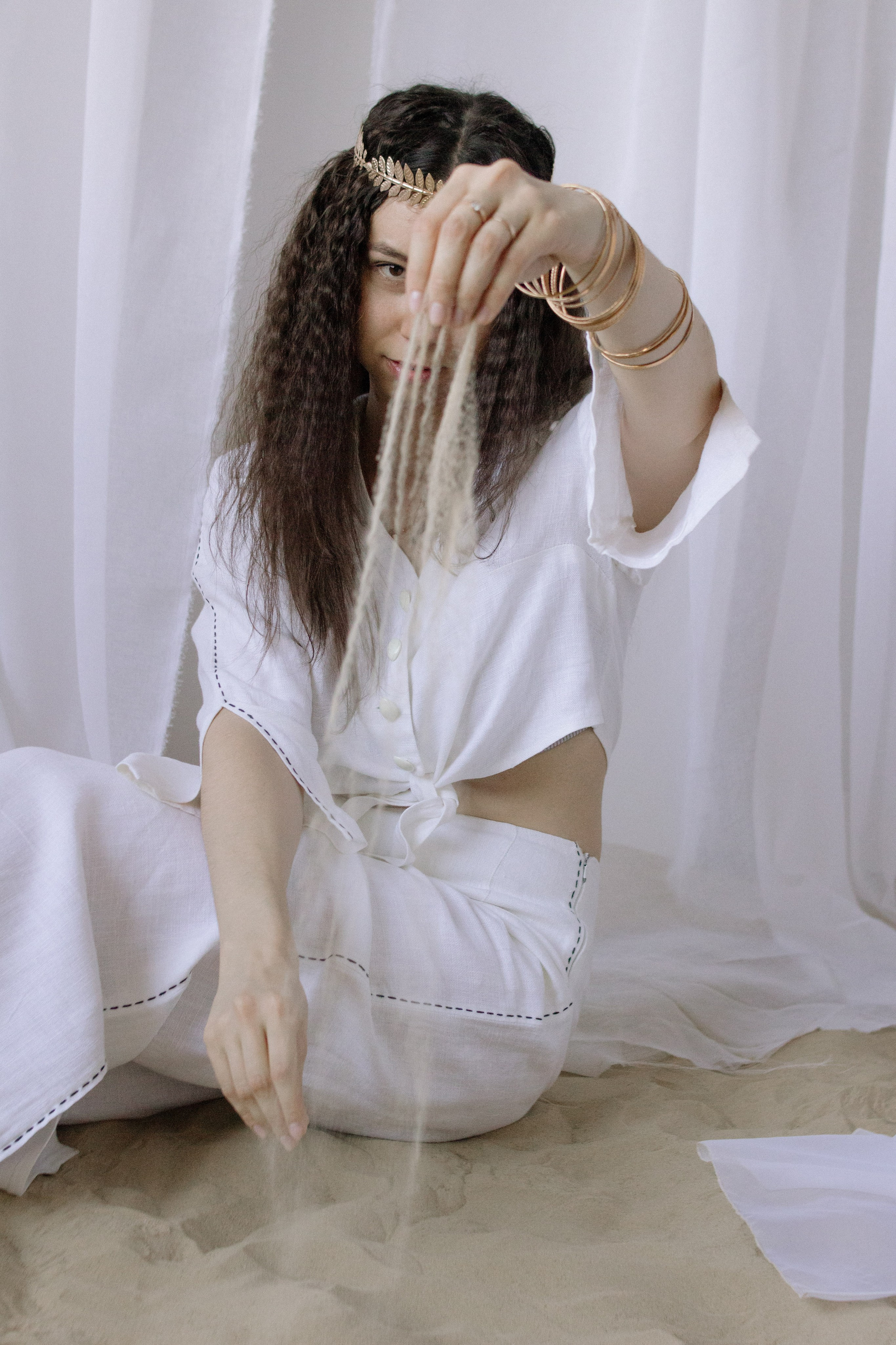 Екатерина. Песок. Фотограф Елена Балакина (Челябинск)