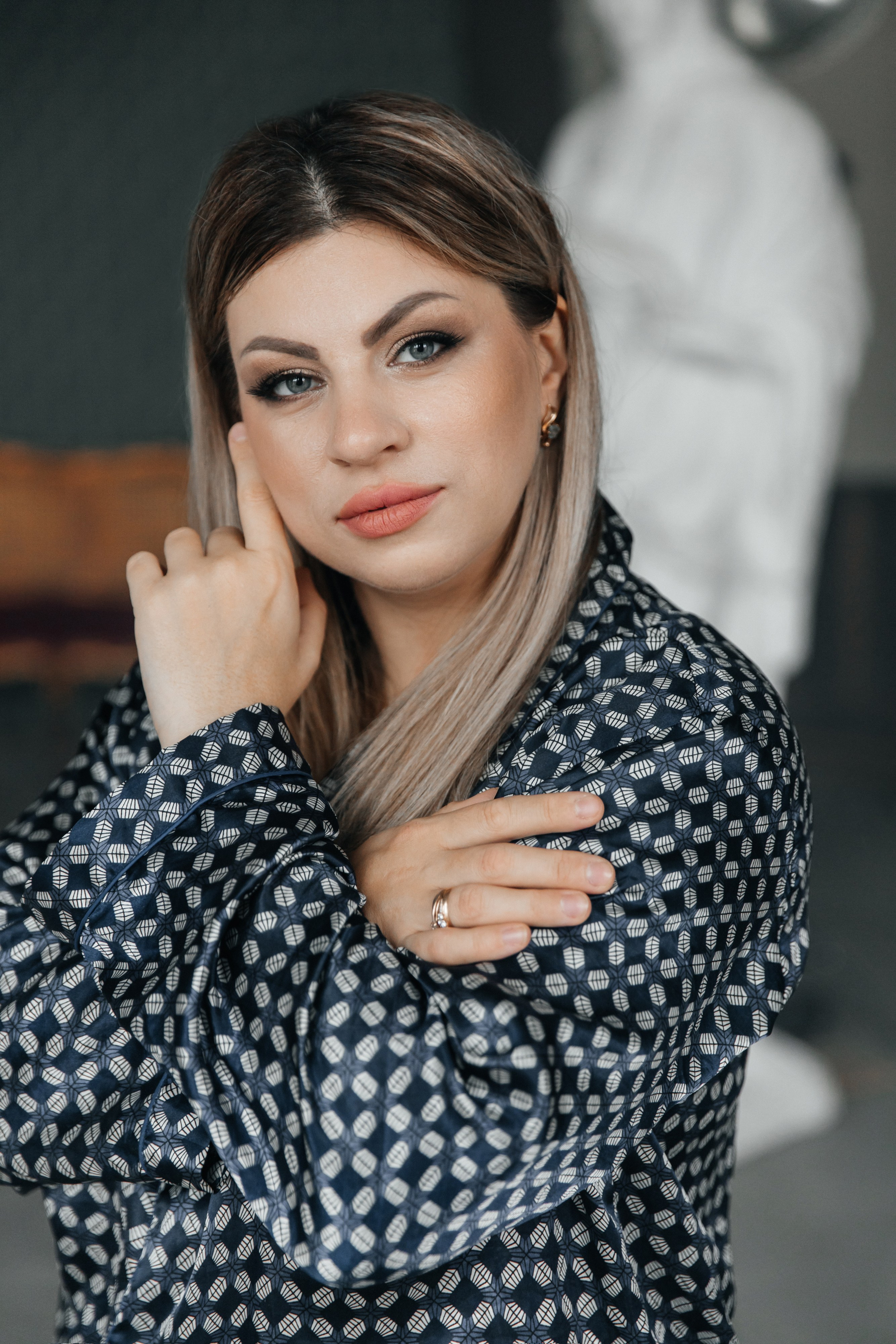 Женская фотосессия, индивидуальная съёмка, студийный портрет. Свадебный фотограф, Екатерина Малова. Фотосессии. Съемка в Спб и ЛО