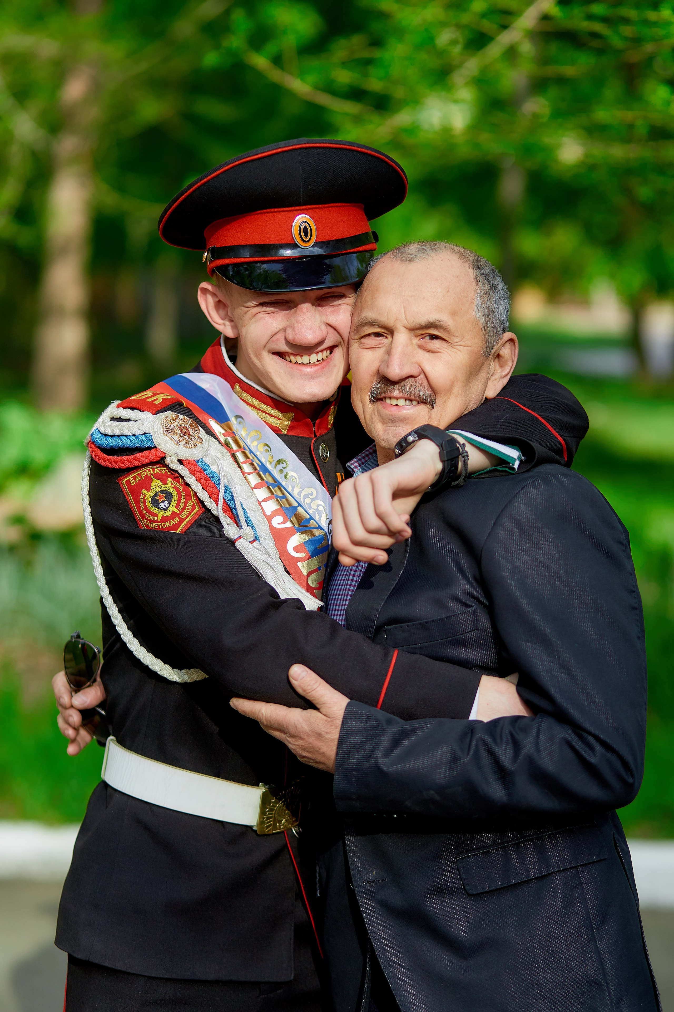 Кадеты последний звонок. Фотограф Вячеслав Фарунин