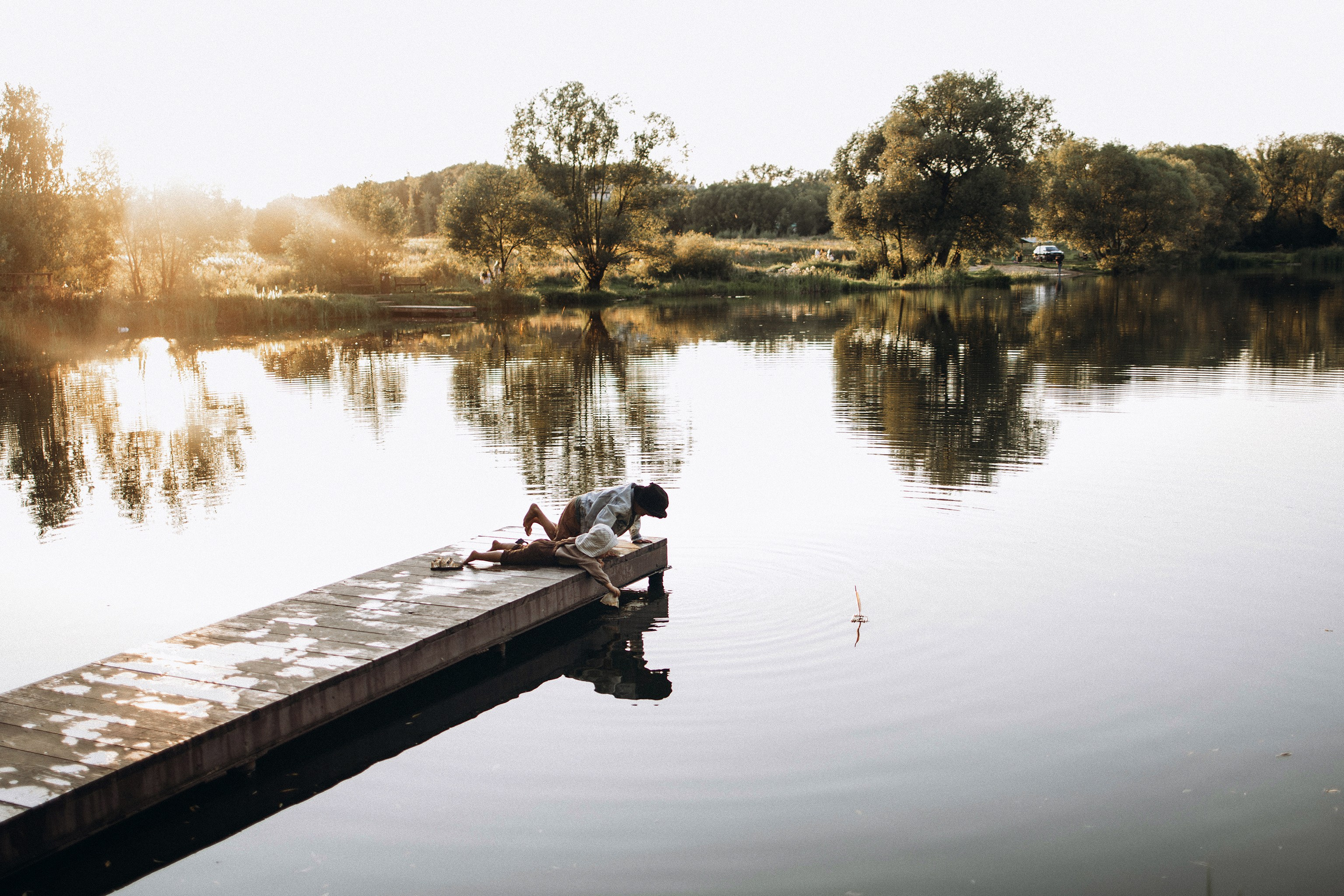 Фотосессия с корабликами. Семейный фотограф в Москве Марина Петра