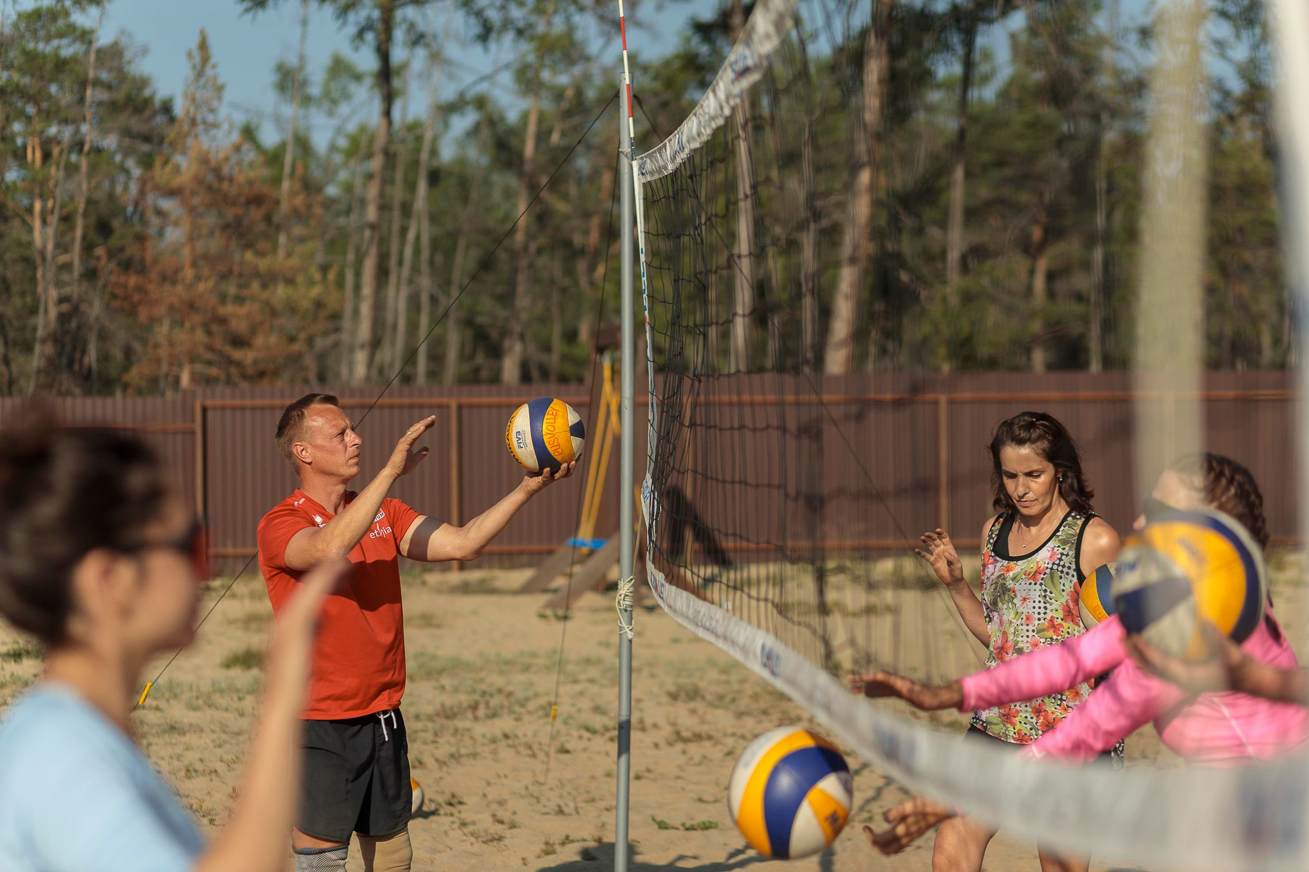 Соревнования Rusvolley на Байкале. Photographer of Dharamsala and Olkhon island