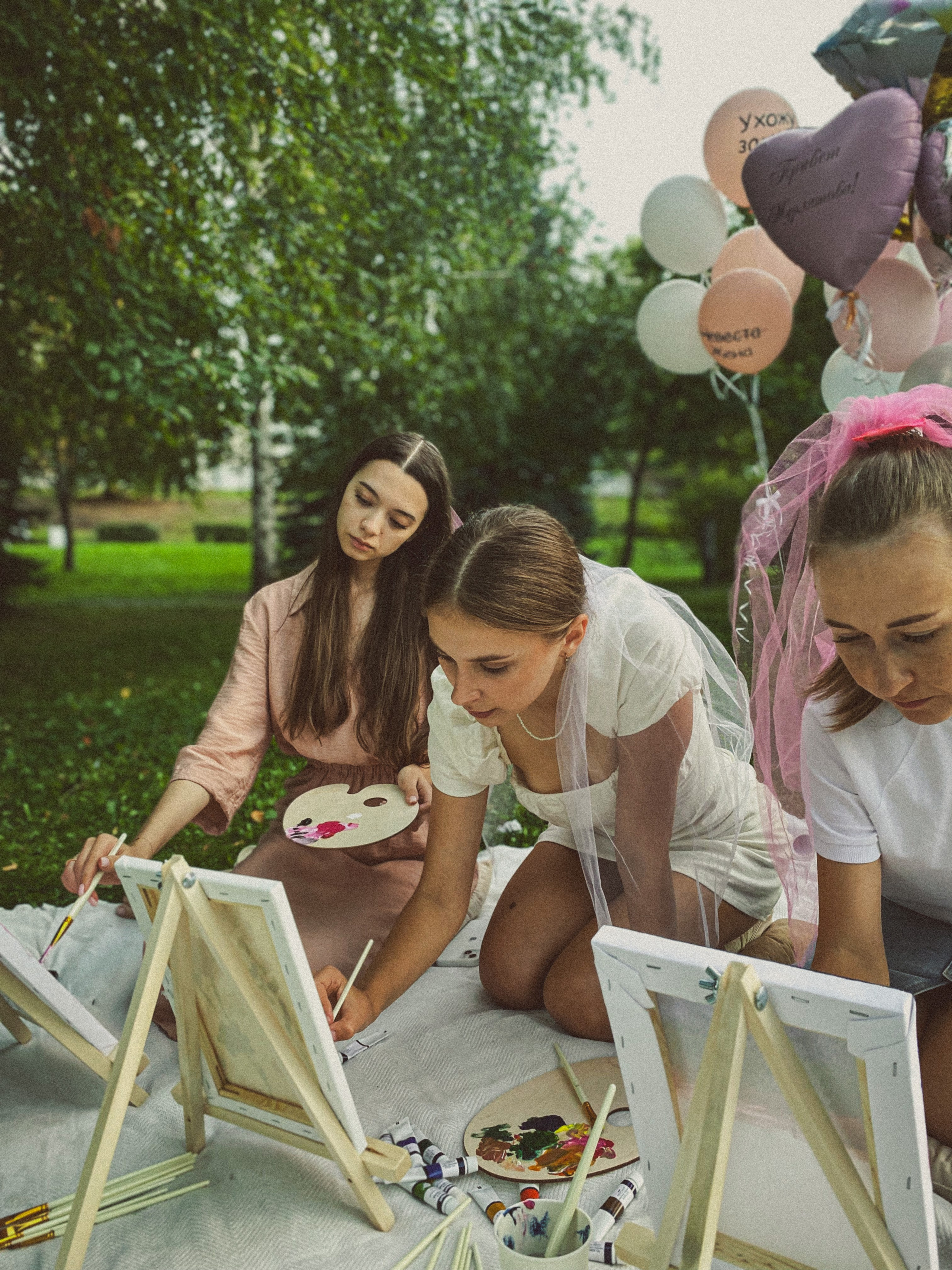 Девичник в парке Чёрное озеро. Чувственный мобильный фотограф в Казани и Сочи Дьяченко Дарья