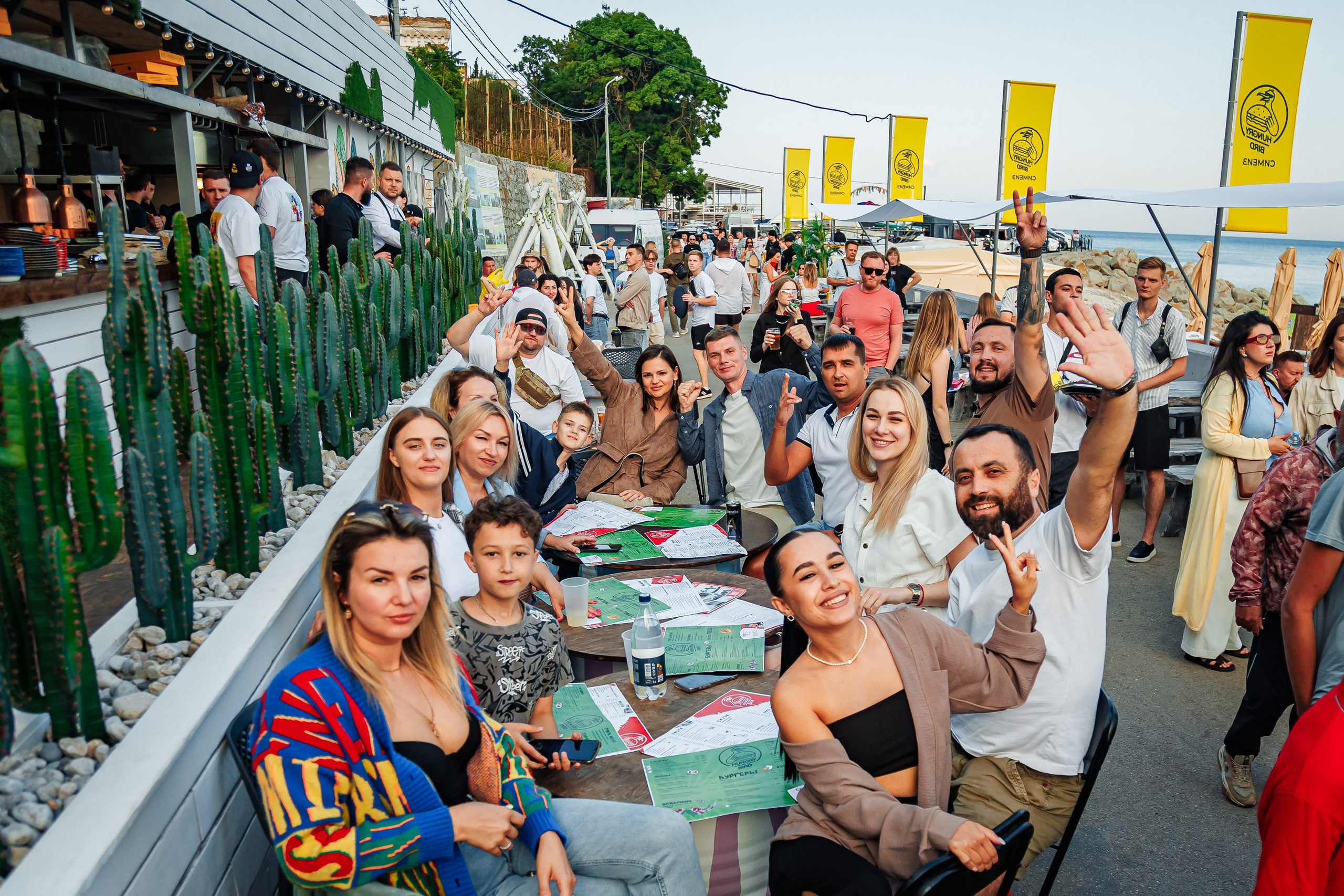 Открытие сезона в HUNGRY BIRD_Симеиз_Крым_14.06.2025. Аминов Руслан | Фотограф