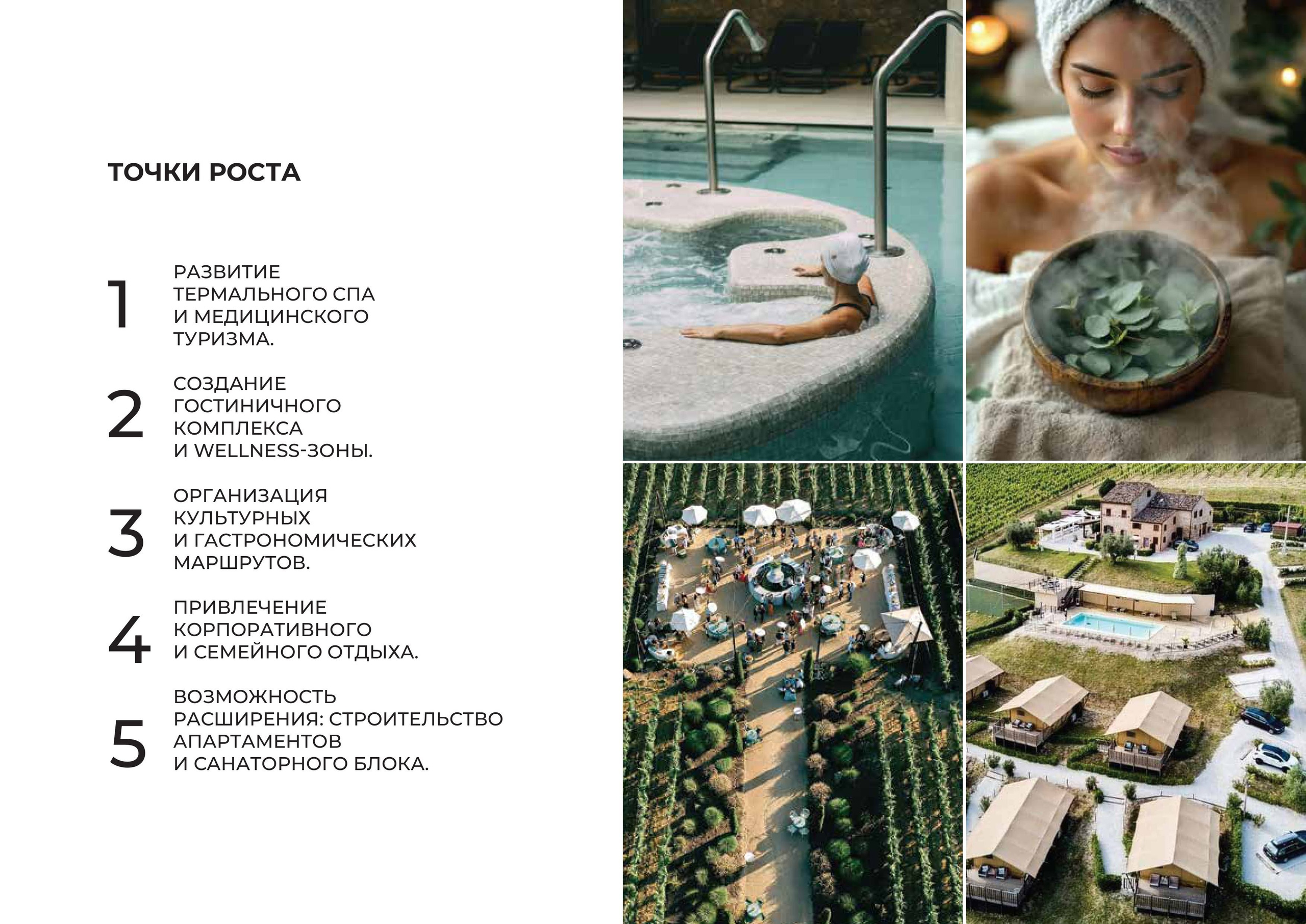 Термальный комплекс. Инвестиционный консалтинг Недвижимость