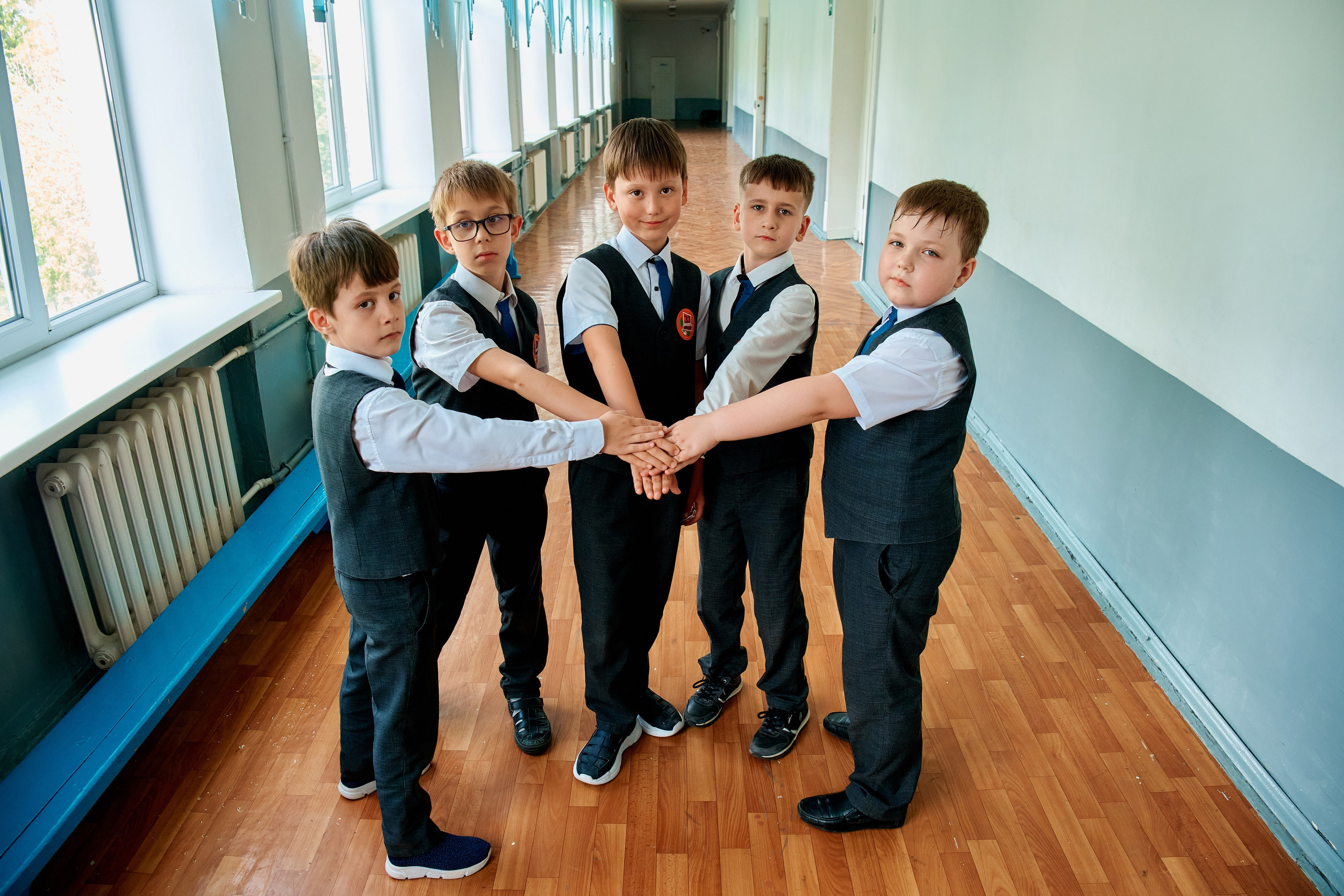 Съемка для альбома с 1-4 класс. 1 класс 33 лицей. Фотограф Таганрог Анна Трайжон