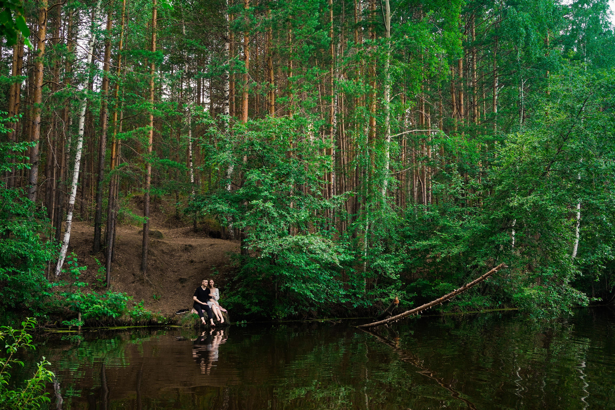Красивая Lovestory и неожиданный поворот в конце съемки. Семейный и портретный фотограф в Екатеринбурге Анна Лобанова