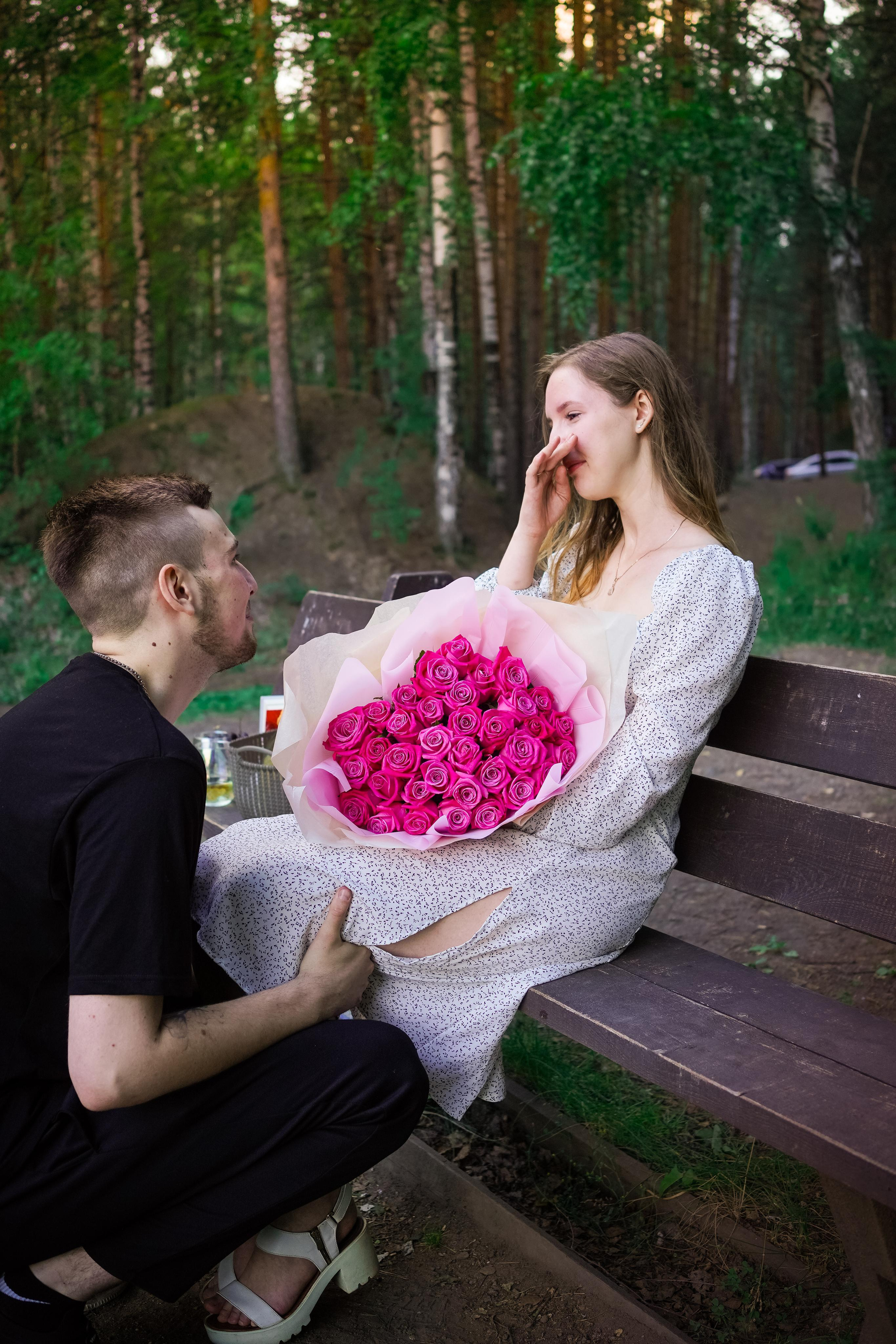 Красивая Lovestory и неожиданный поворот в конце съемки. Семейный и портретный фотограф в Екатеринбурге Анна Лобанова