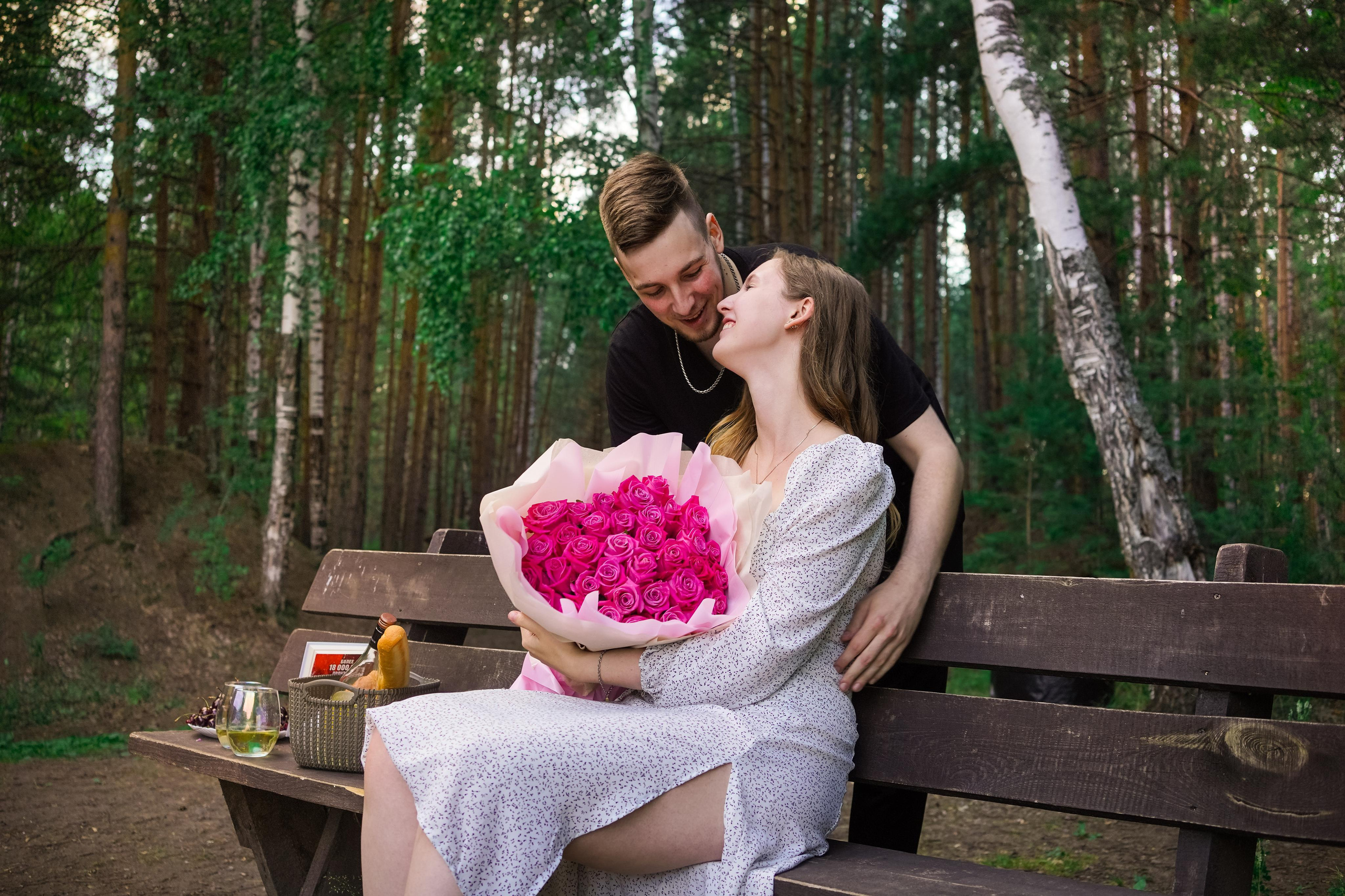 Красивая Lovestory и неожиданный поворот в конце съемки. Семейный и портретный фотограф в Екатеринбурге Анна Лобанова