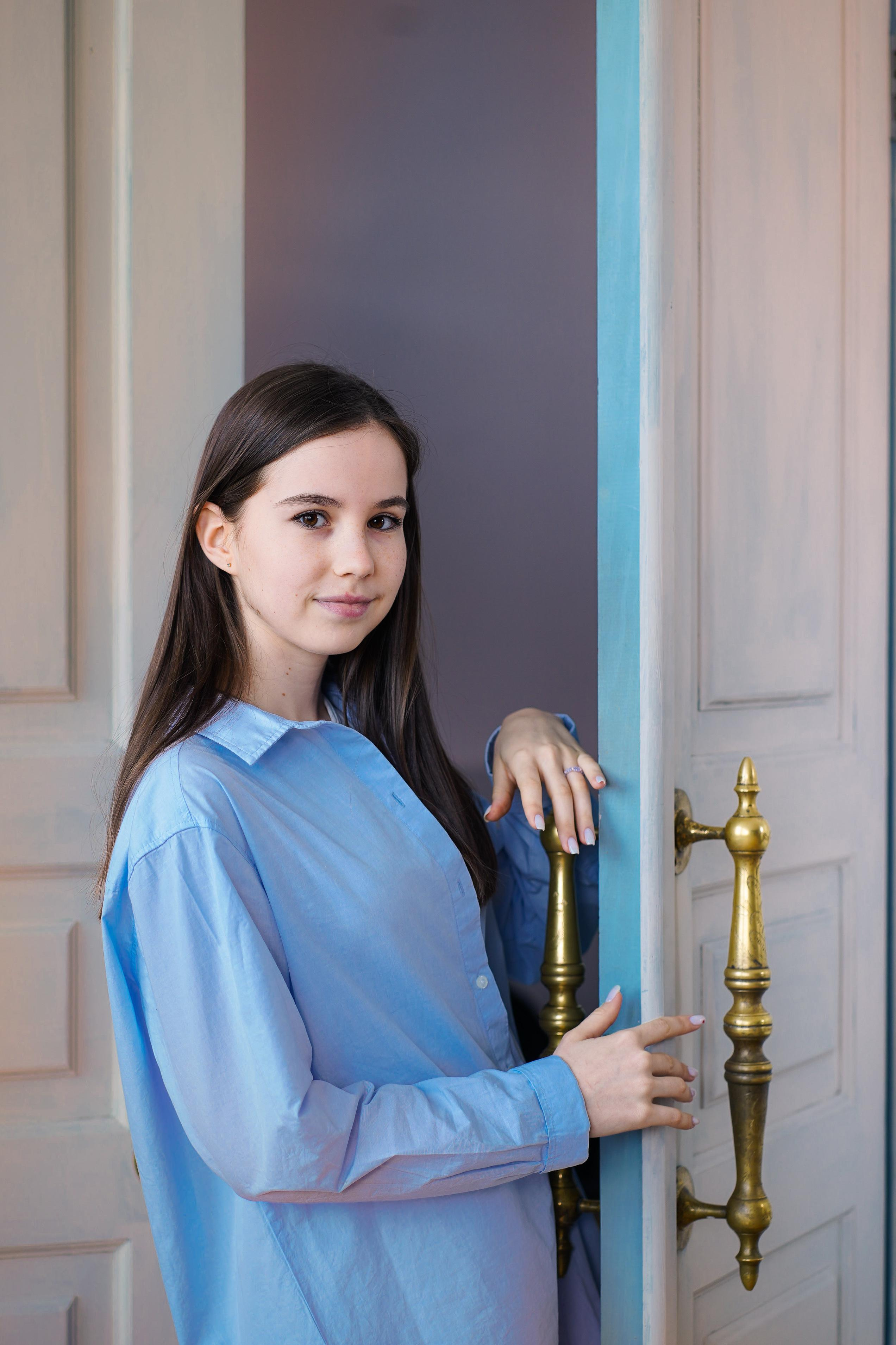 Съемка в фотостудии выпускников 134 школы. Семейный и портретный фотограф в Екатеринбурге Анна Лобанова