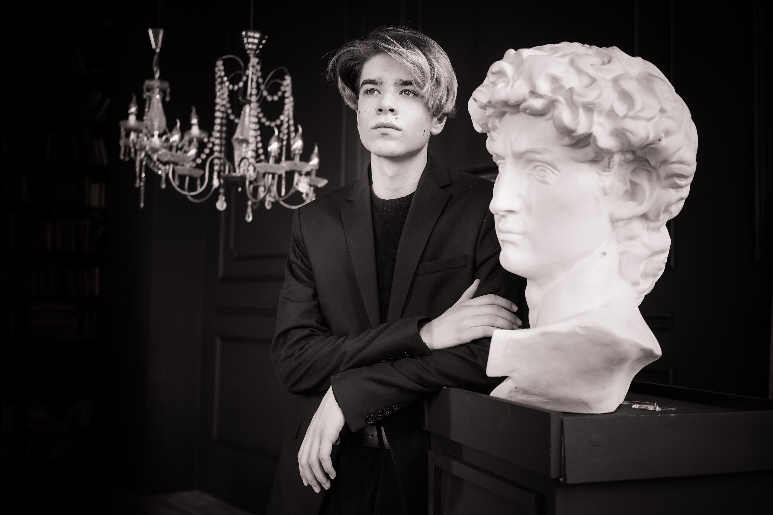 Съемка в фотостудии выпускников 134 школы. Семейный и портретный фотограф в Екатеринбурге Анна Лобанова