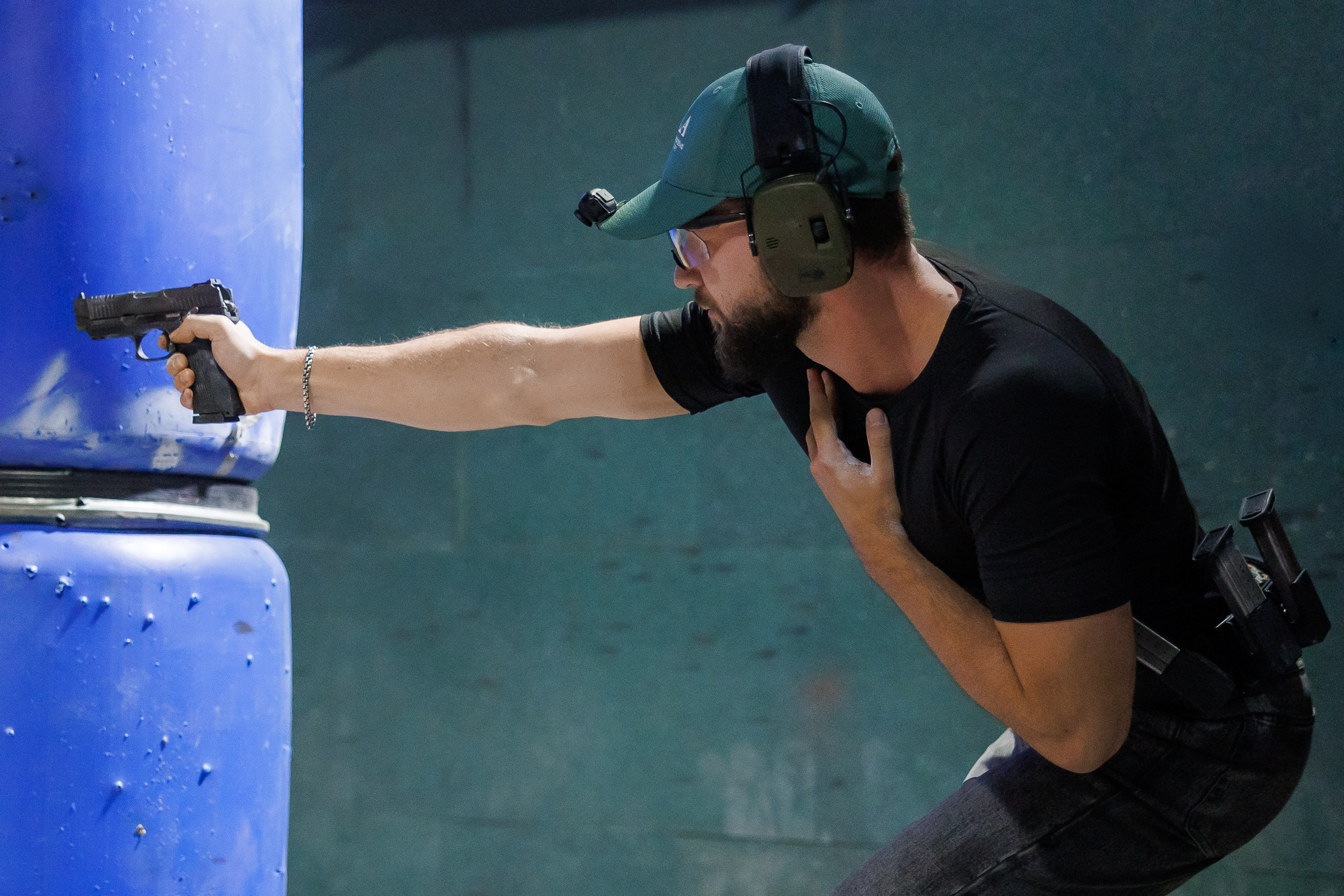 Соревнование по стрельбе в Ладожском стрелковом клубе. Фотограф в Санкт-Петербурге — Сергей Петров