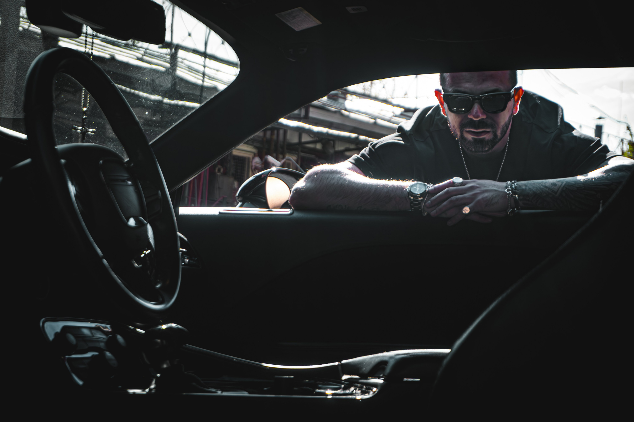 CHALLANGER & CORVETTE. Автомобильный фотограф в Москве