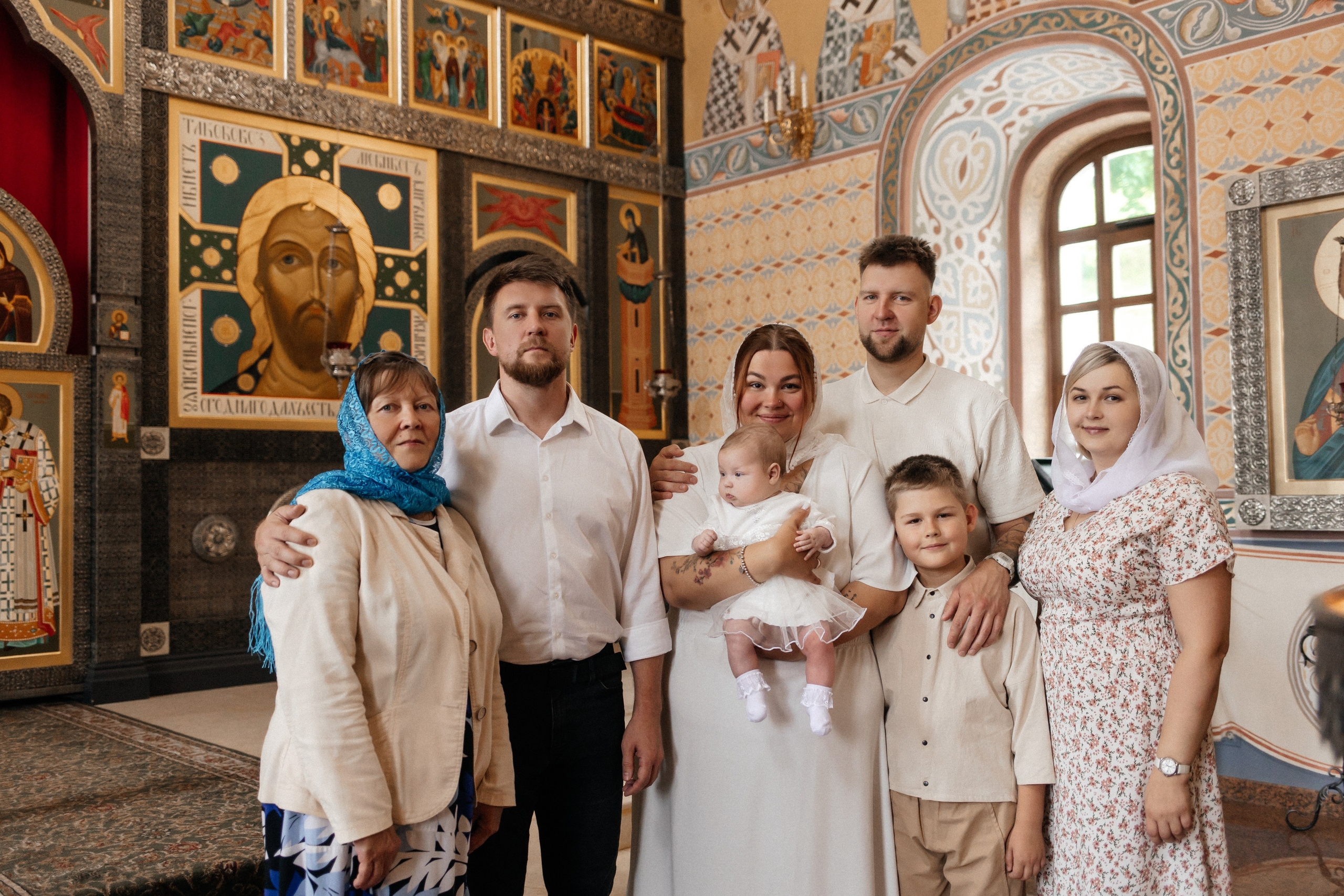 Крещение Агаты. Семейный и детский фотограф в Нижнем Новгороде Буслаева Мария
