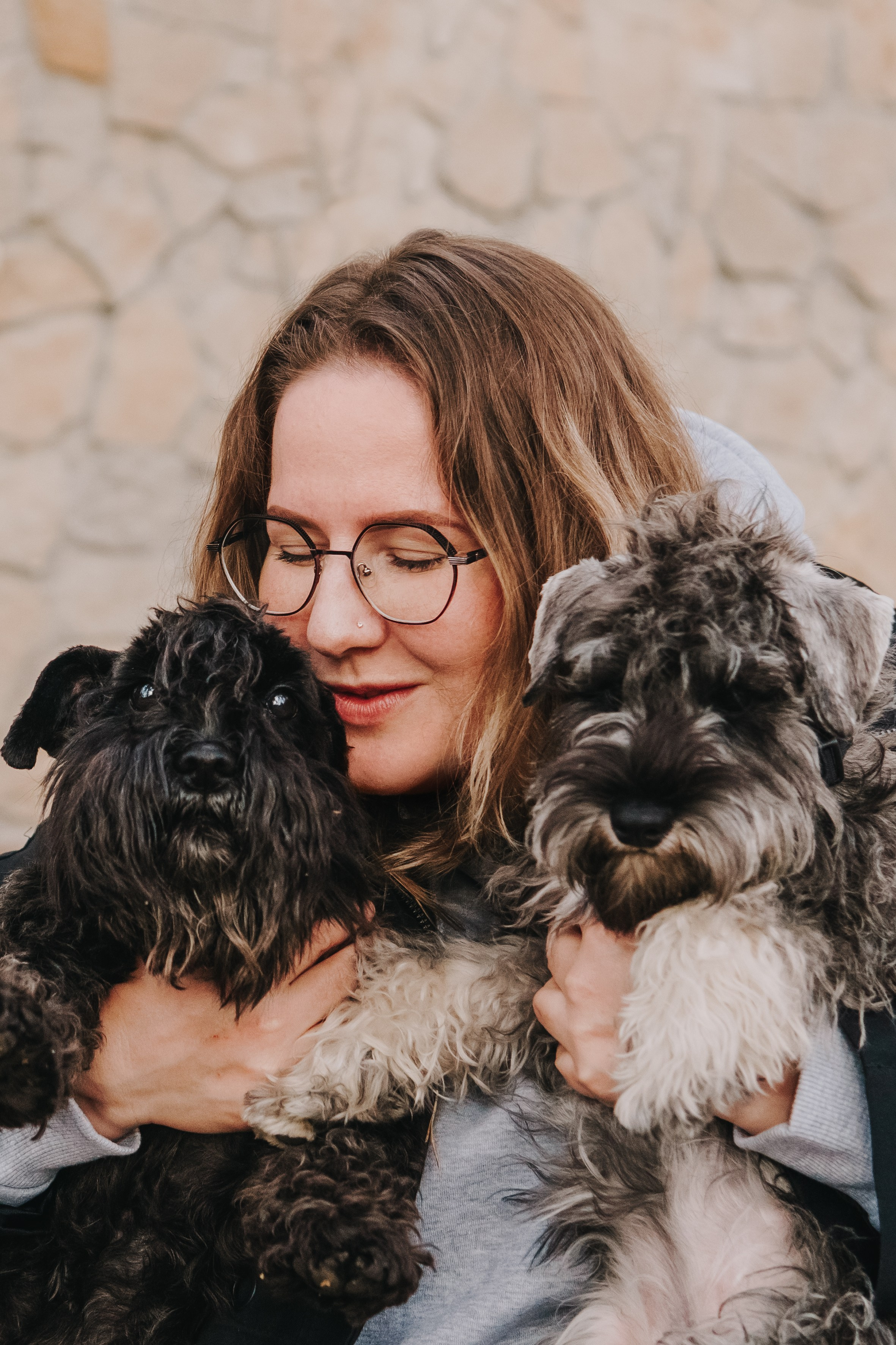 Life with dog. Saamill