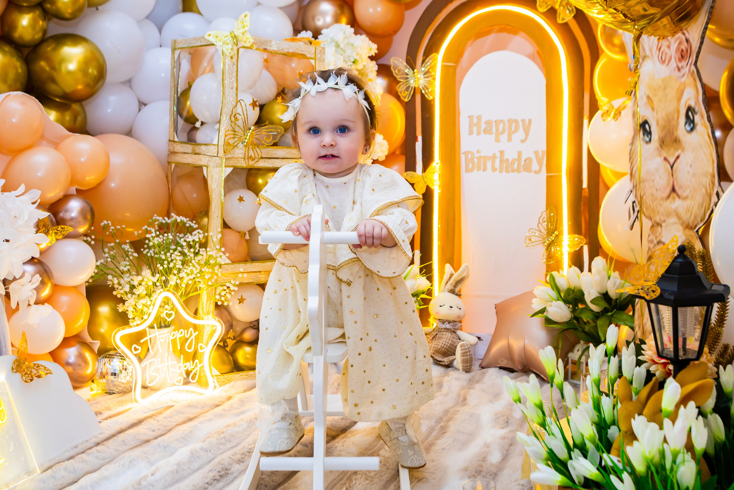 Малышка зайчик. Детская фотостудия «Чудо малыш»