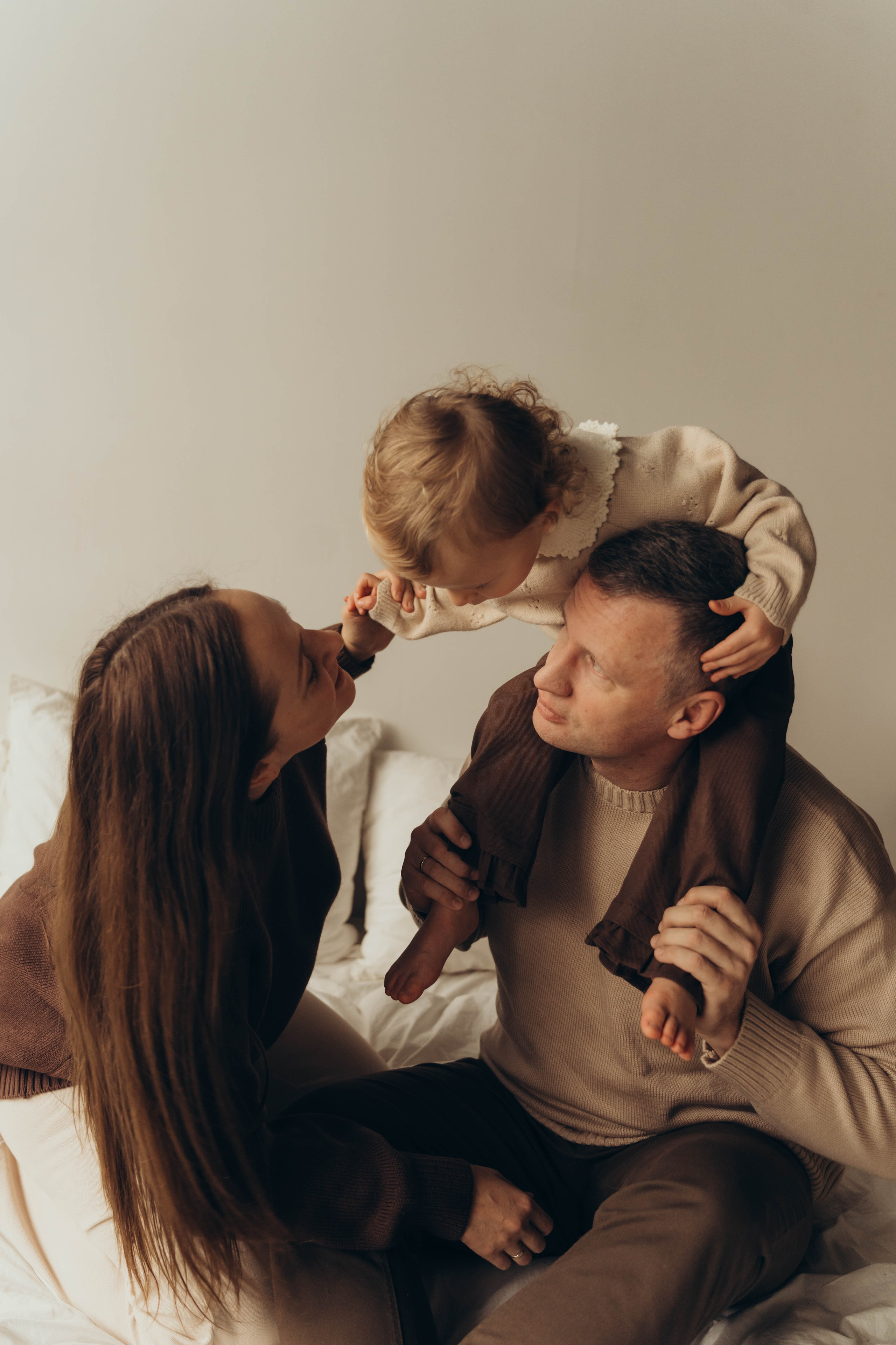 Екатерина, Николай и малышка Аня