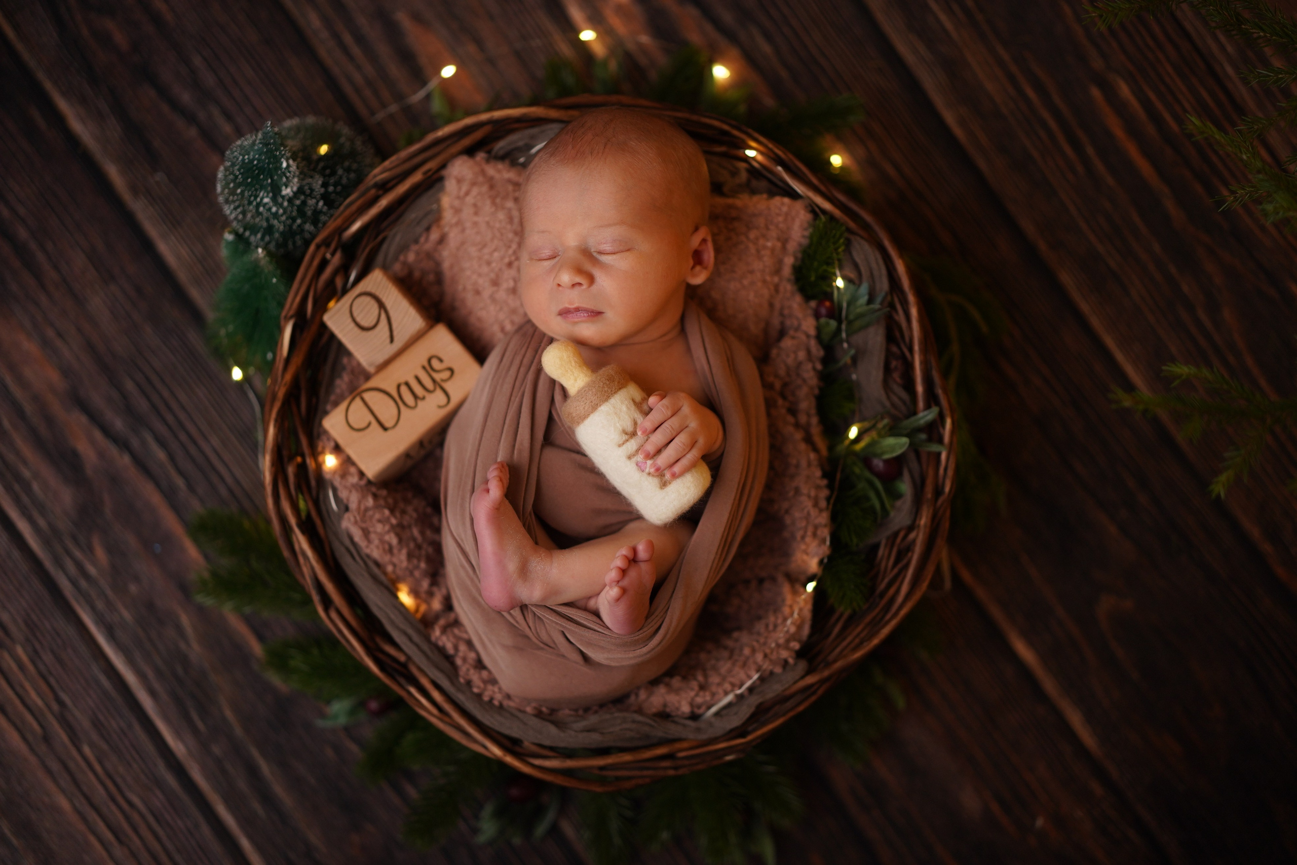 Николай 9 дней. Фотограф новорожденных в Нижнем Новгороде Сергеева Оксана