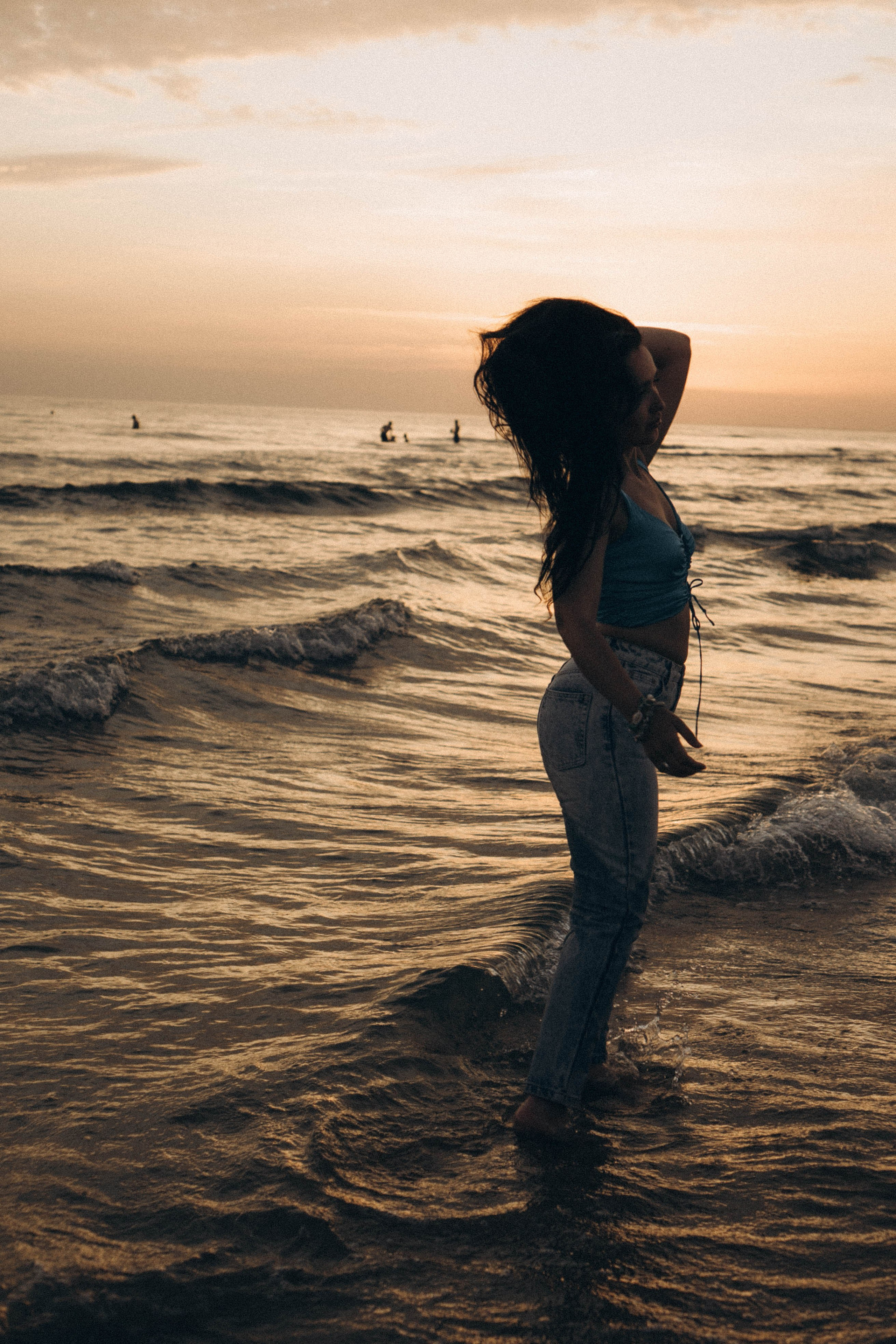 Июльский вечер на берегу черного моря. Профессиональный фотограф, Санкт-Петербург — Виктория Богомолова