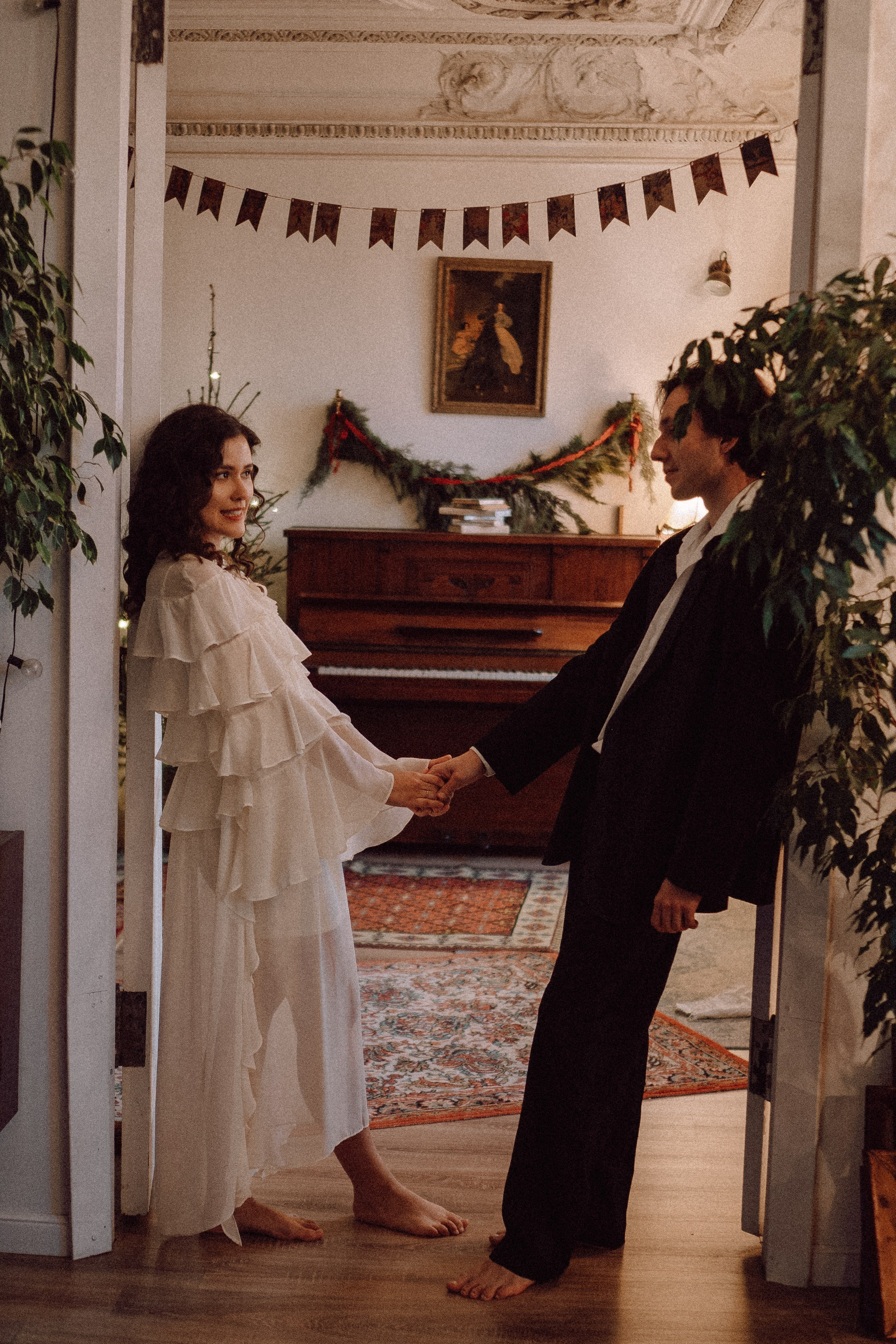 УТРО ЖЕНИХА И НЕВЕСТЫ В ФОТОСТУДИИ И ОСНОВНАЯ ФОТОСЕСИСИЯ ЗИМОЙ. Профессиональный фотограф, Санкт-Петербург — Виктория Богомолова